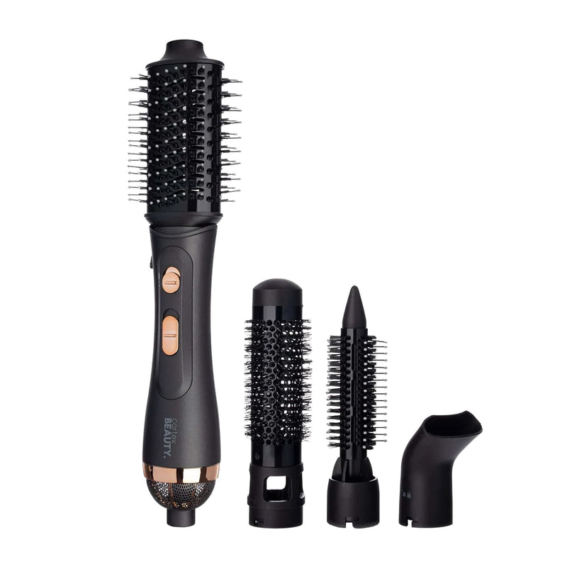 Cortex Beauty Dark Gray Air Styler | 4-In-1 Hot Air Styler Brush