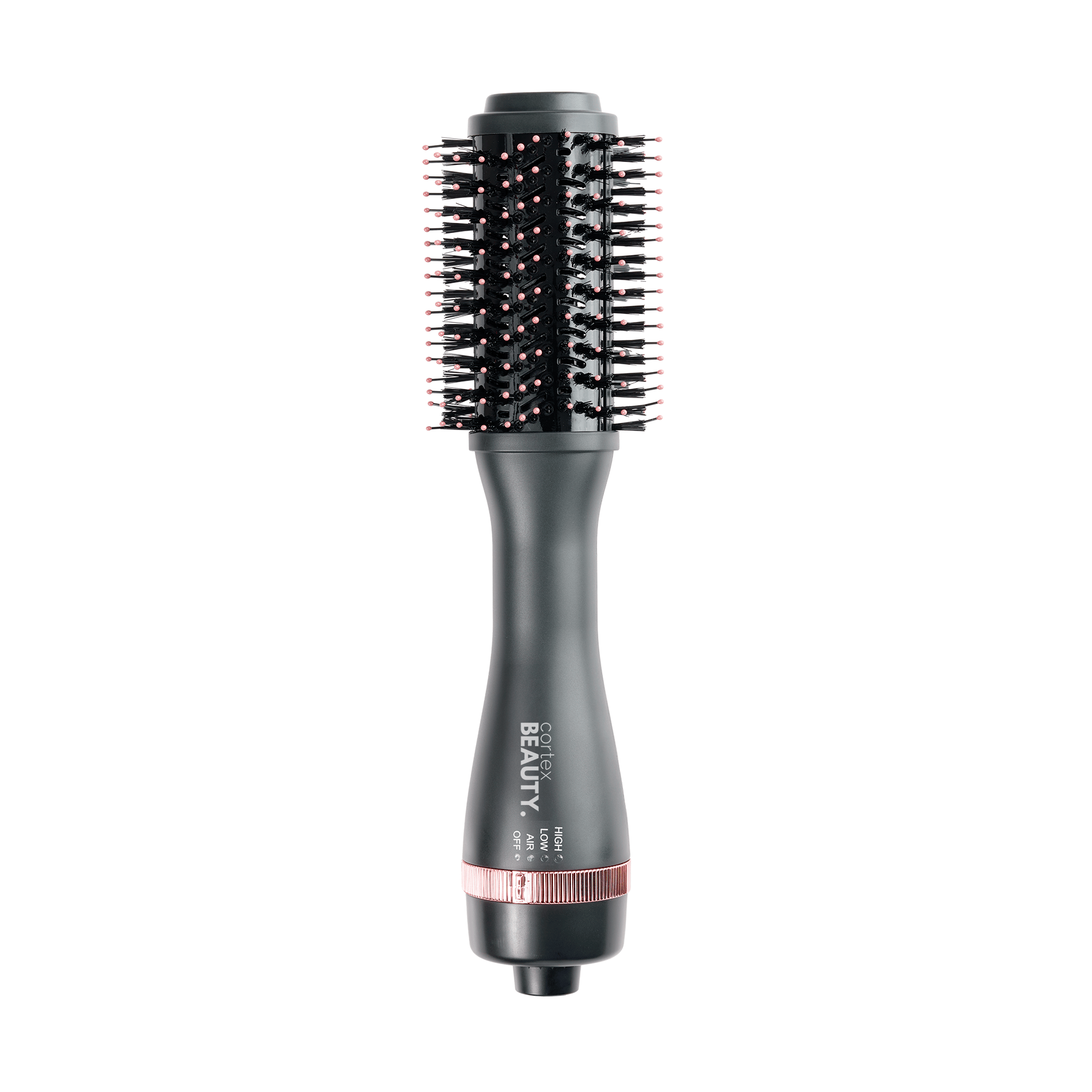 Cortex Beauty Dark Gray Volumizing Blowout Brush | 2" Professional Hot Brush