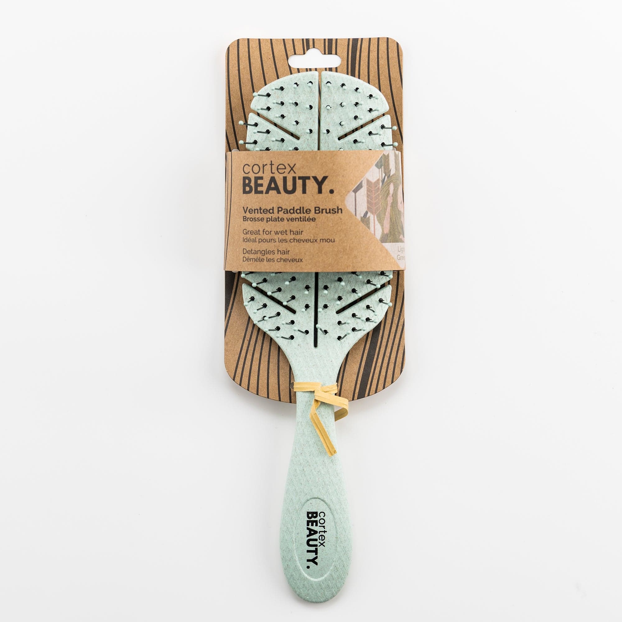 Cortex Beauty Eco-Friendly Detangle Brush  - Detangle Your Hair While Massaging Your Scalp