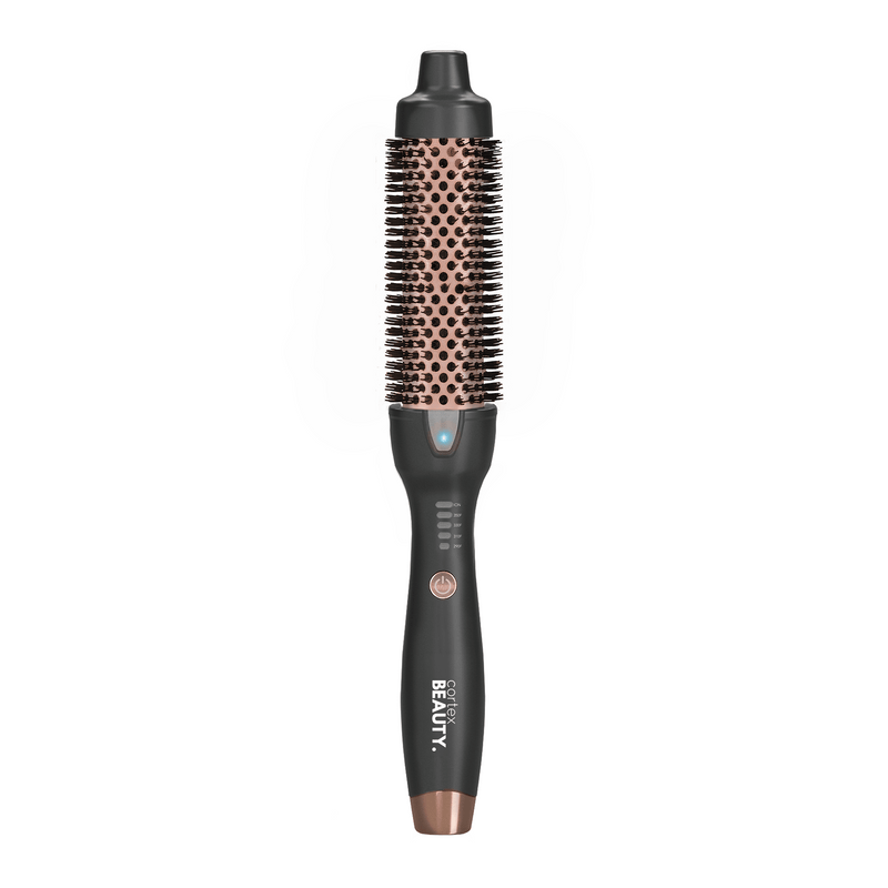 Cortex Beauty Gray Rose gold 1.5" Ionic Temperature Control Styling Brush