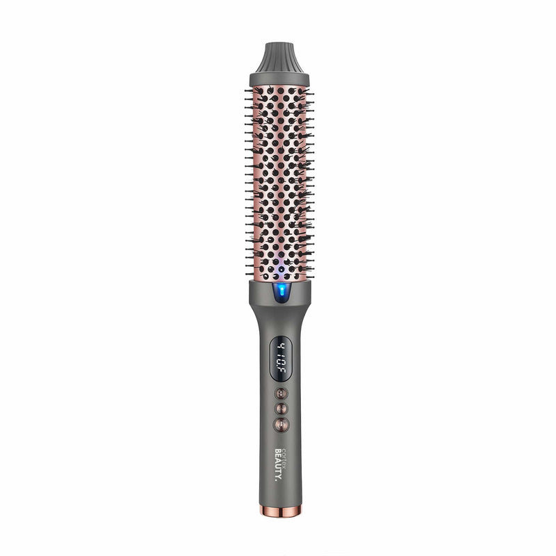 Cortex Beauty Gray Rose gold Digital Display 1.5” Infrared Styling Brush