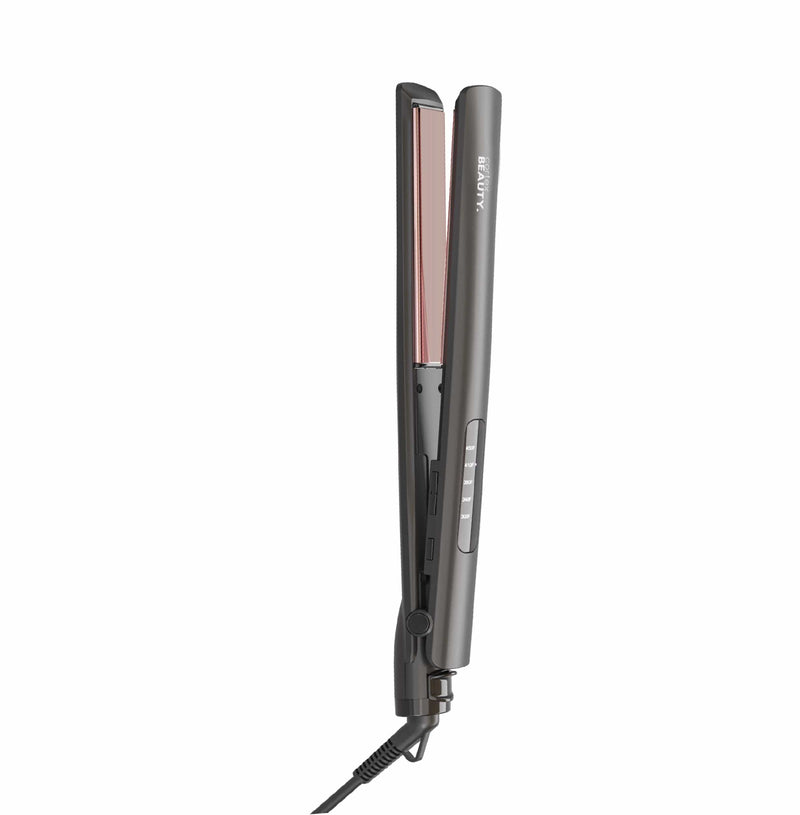 Cortex Beauty Gray with Rose Gold Plates UltraSlim | 1" Digital Flat Iron