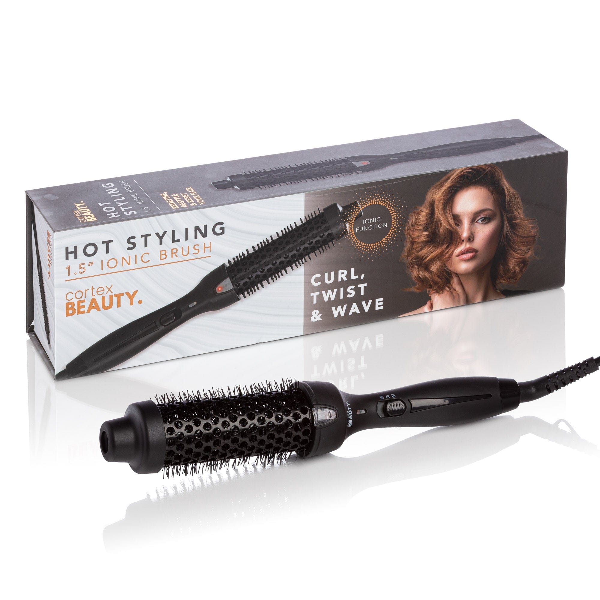 Cortex Beauty HotStyler | 1.5" Ionic Styling Brush