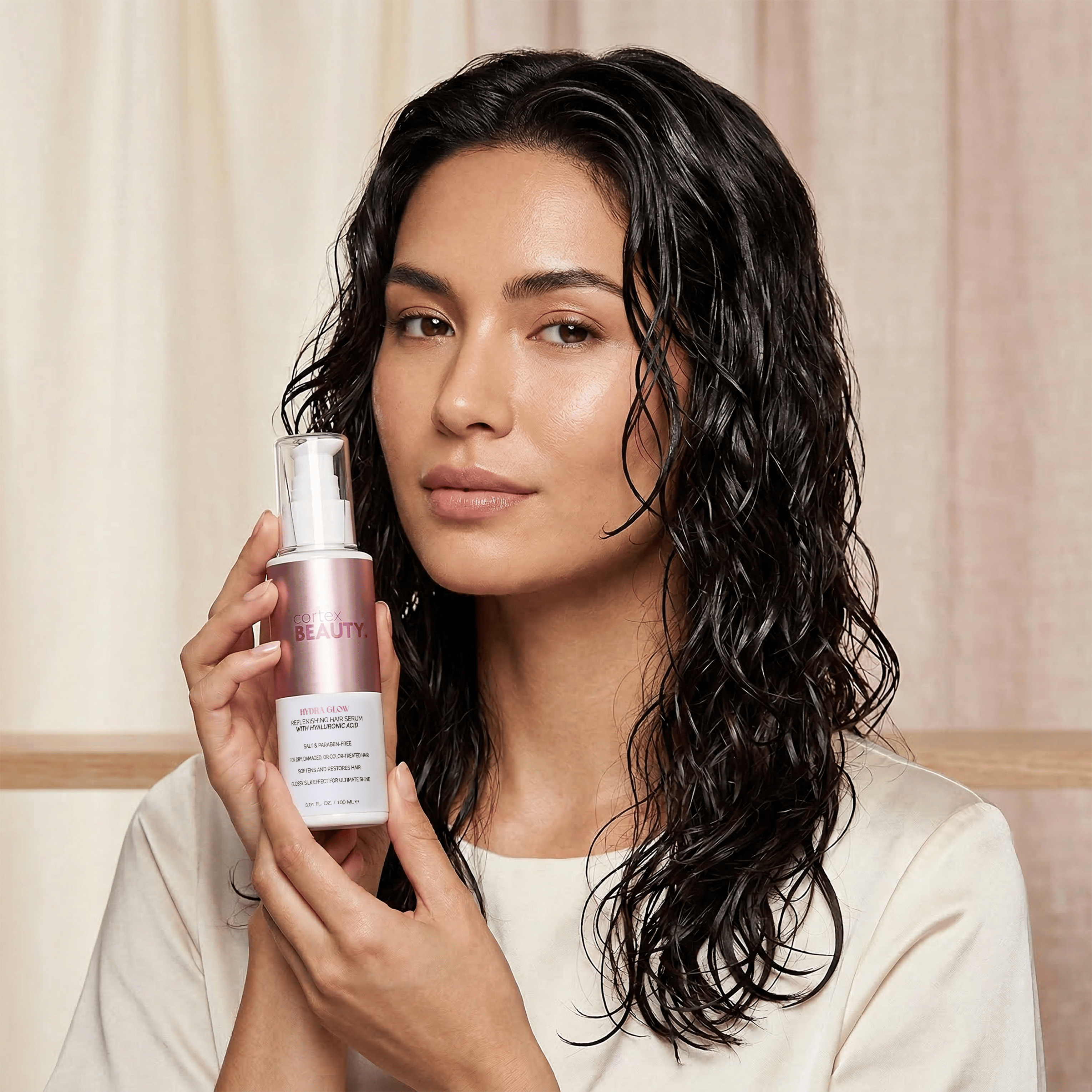 Cortex Beauty Hydra Glow Replenishing Hair Serum