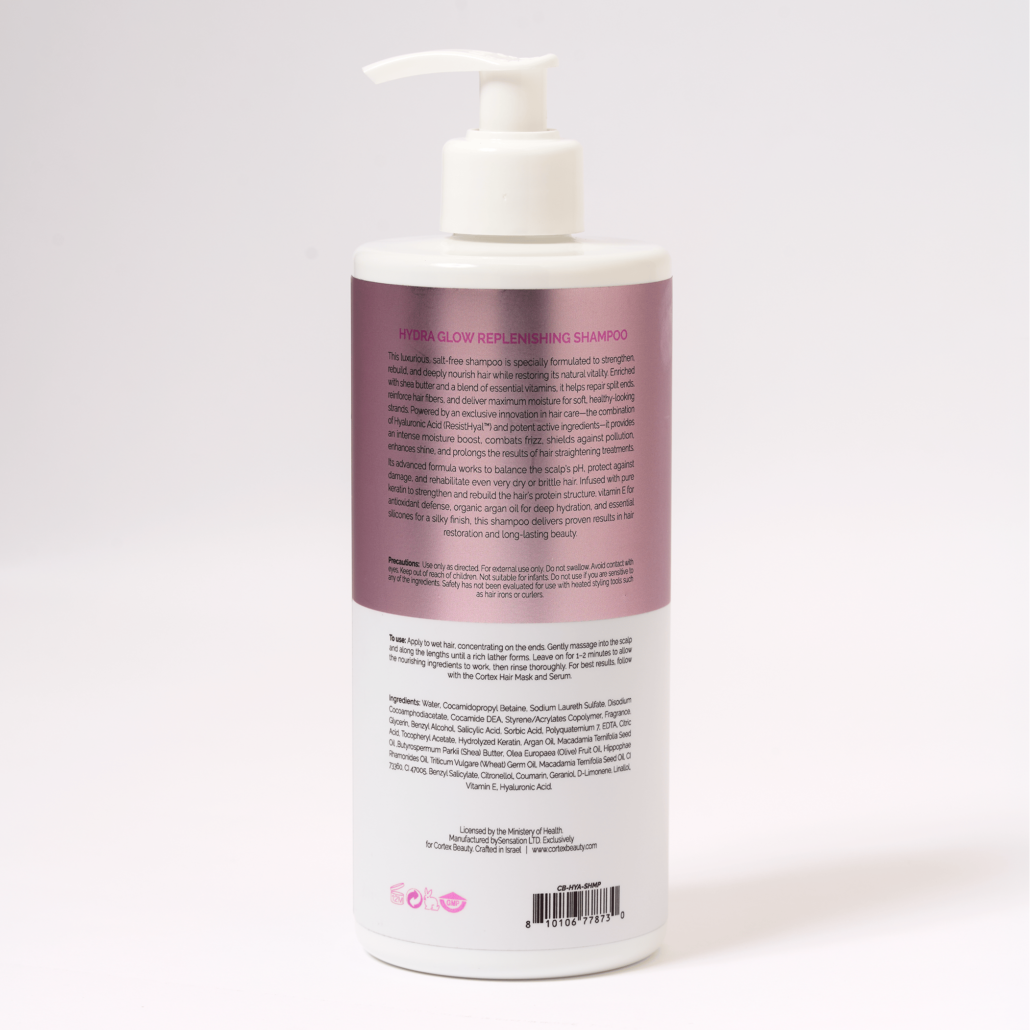 Cortex Beauty Hydra Glow Replenishing Shampoo