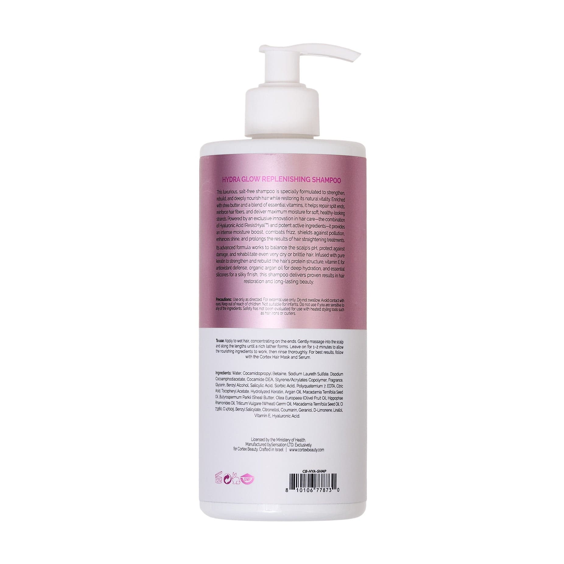 Cortex Beauty Hydra Glow Replenishing Shampoo
