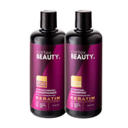 Cortex Beauty Keratin Hydrating Shampoo and Strengthening Conditioner Set