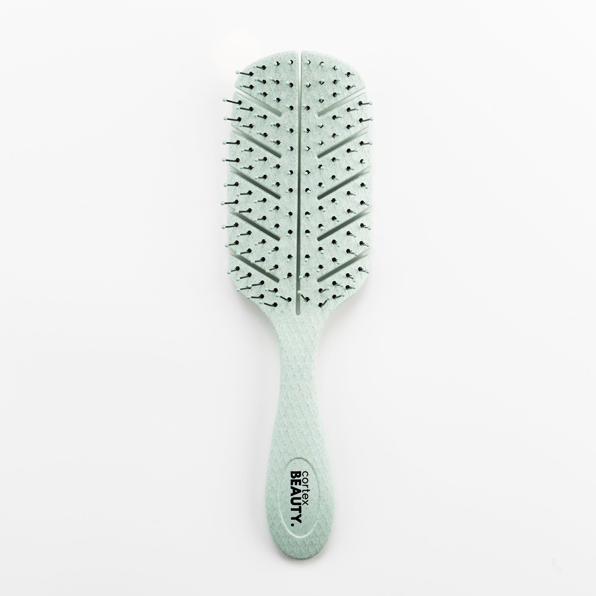 Cortex Beauty Light Green Eco-Friendly Detangle Brush  - Detangle Your Hair While Massaging Your Scalp