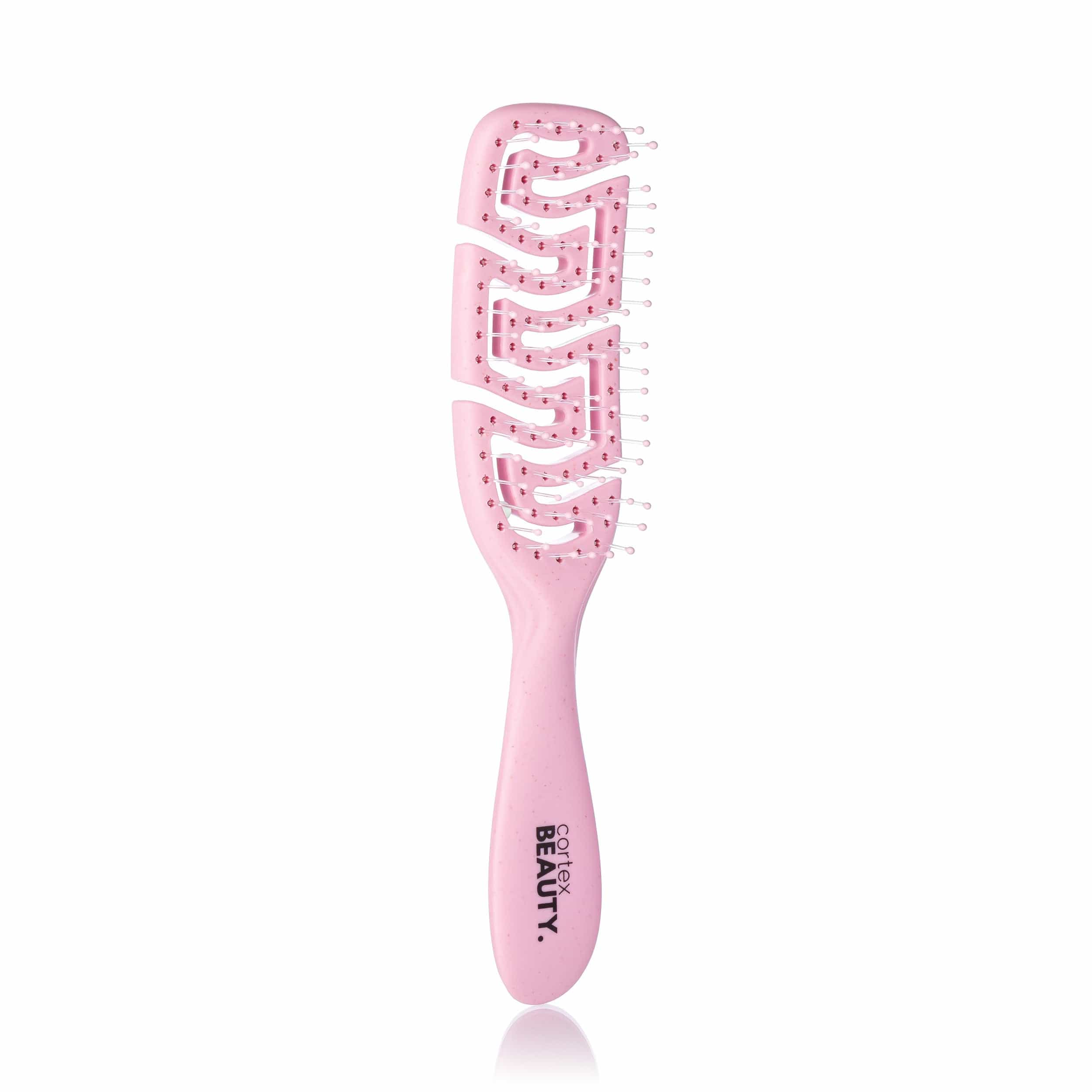 Cortex Beauty Pink 1.8&quot; Recycled Detangling Brush