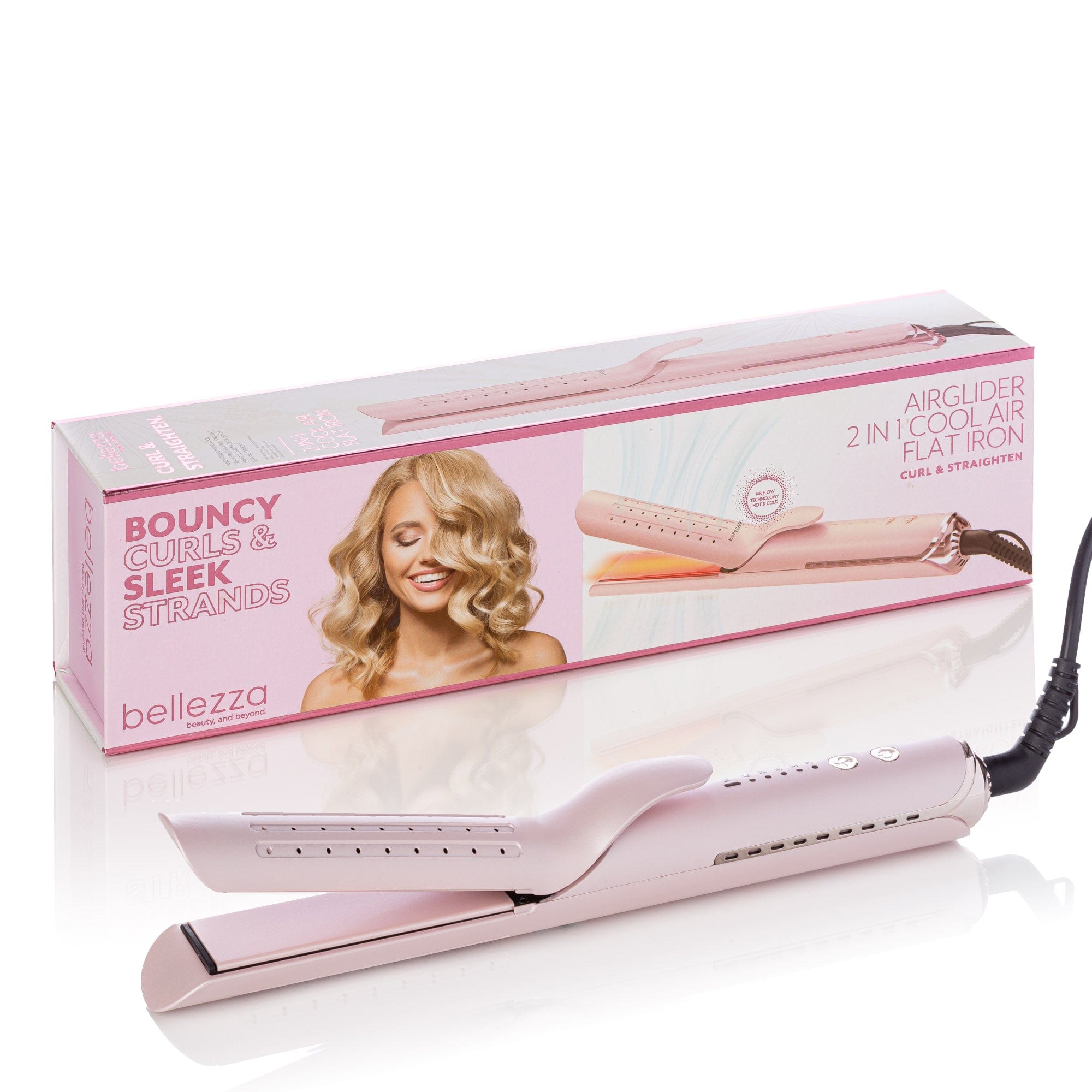 Curling hair with lange flat iron best sale