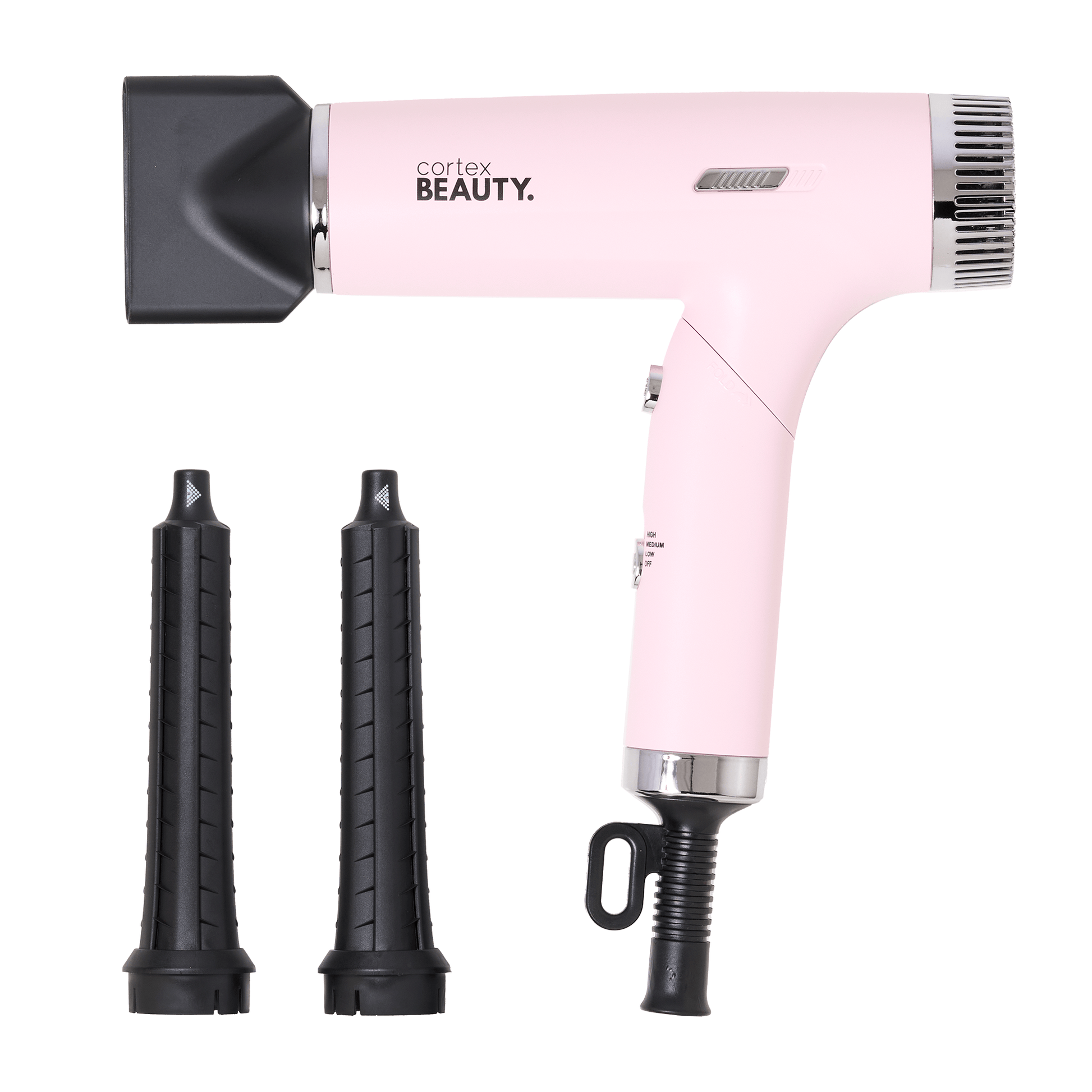 Cortex Beauty Pink Sleek Fold | Foldable Travel Dryer