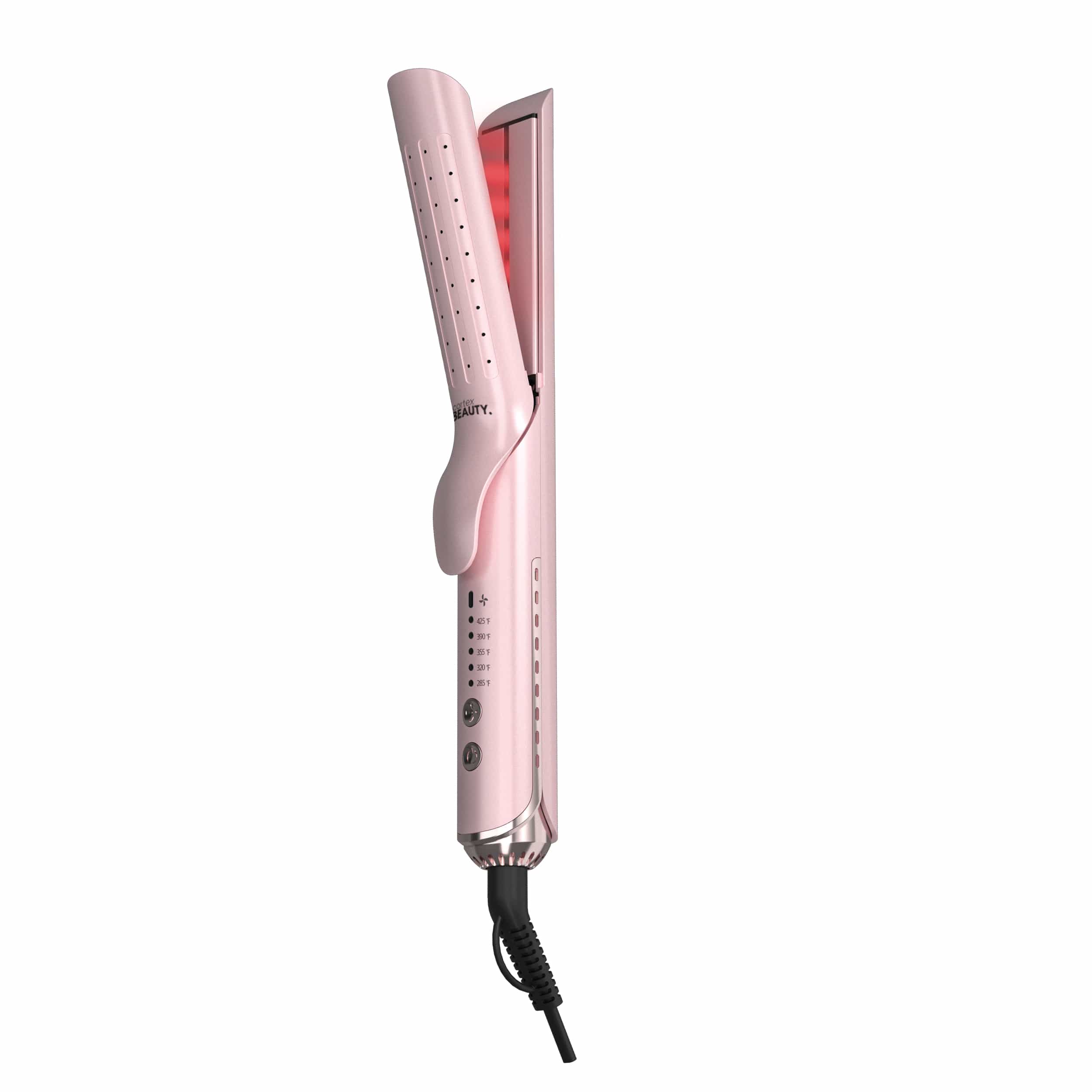 Cortex Beauty Pink V Infra Air Glider 2-in-1 Cool Air & Infrared Flat Iron