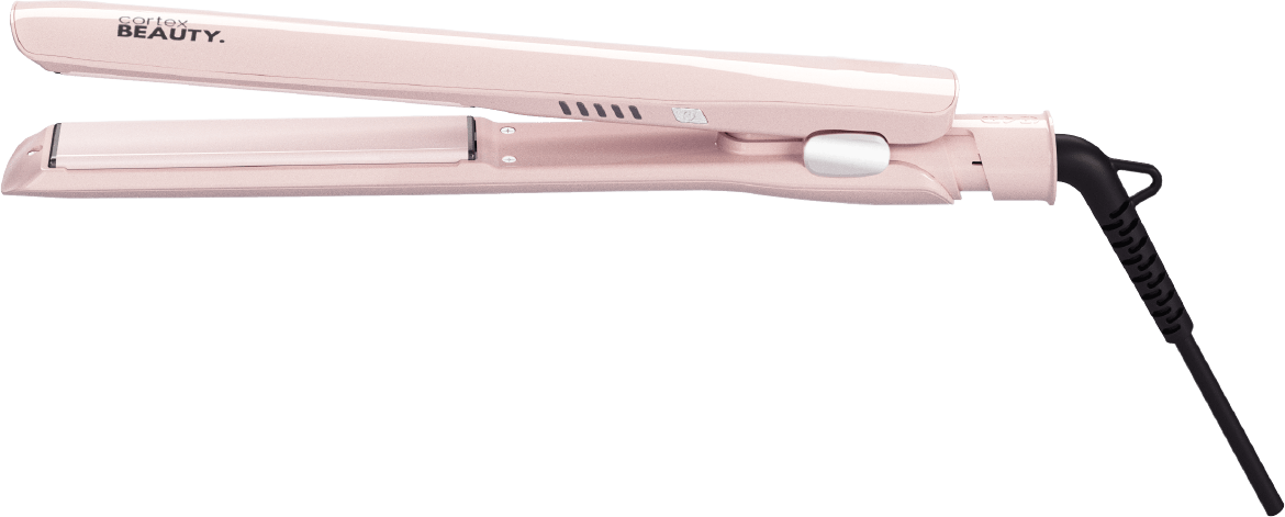 Cortex Beauty Pink Valentine Pro Slim | 1” Temperature Control Flat Iron