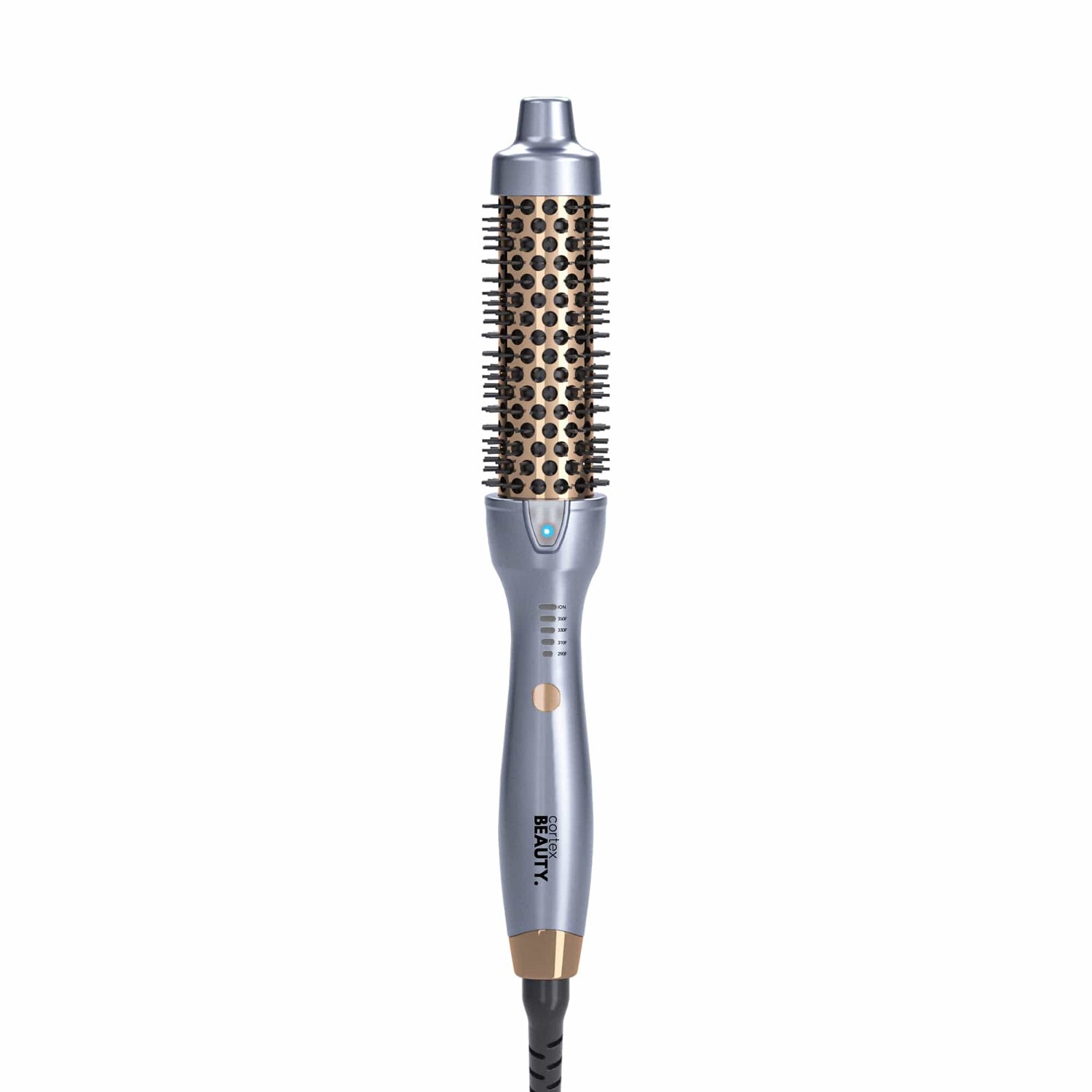 Cortex Beauty Powder Blue 1.5&quot; Ionic Temperature Control Styling Brush