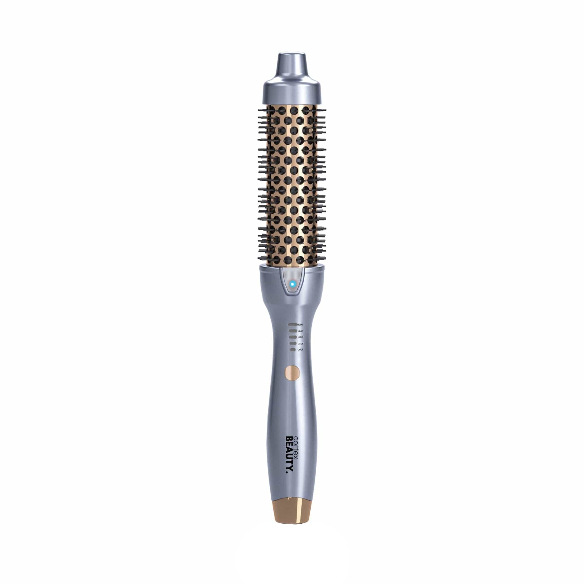 Cortex Beauty Powder Blue 1.5" Ionic Temperature Control Styling Brush