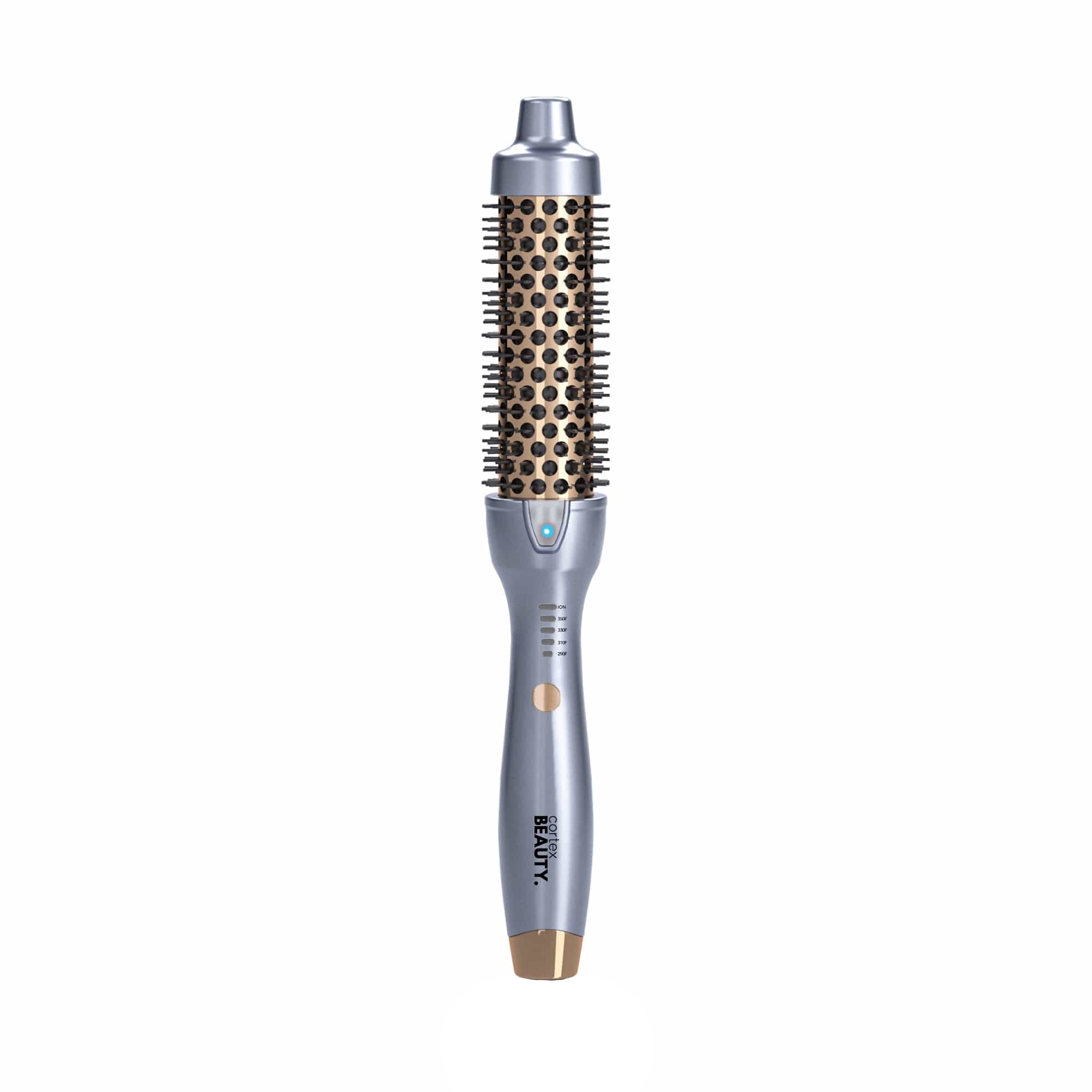 Cortex Beauty Powder Blue 1.5" Ionic Temperature Control Styling Brush