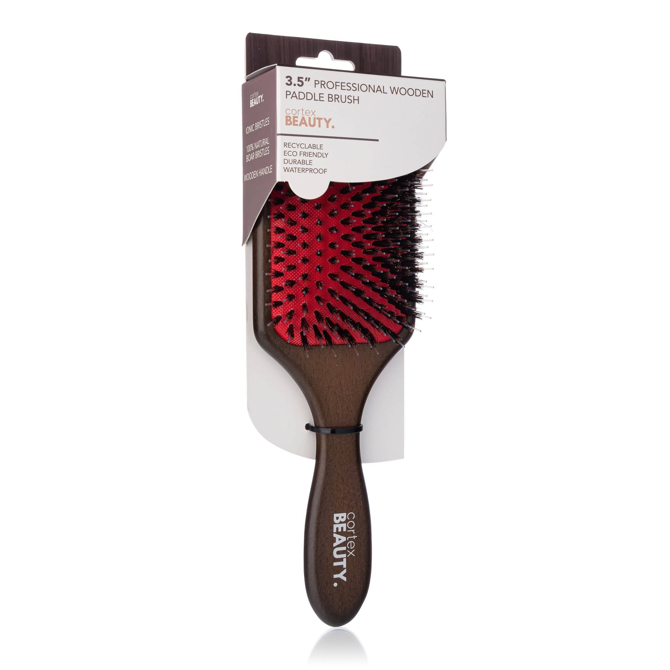 Cortex Beauty Professional Wooden Paddle Brush