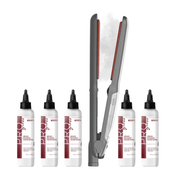 Cortex Beauty ProSteamer | 1.25" Thermolon Argan Infusion Vapor Flat Iron With 5 Argan Oil Refills