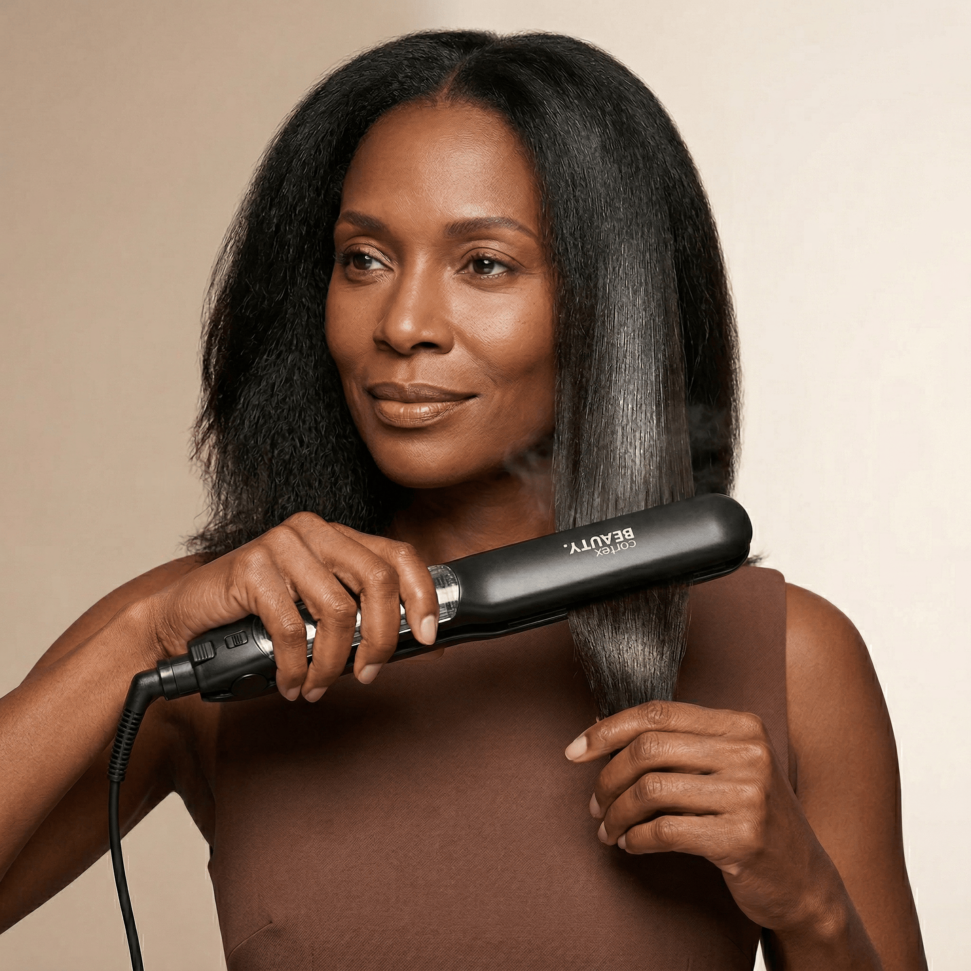 Cortex Beauty PROSteamer Professional Steam Flat Iron