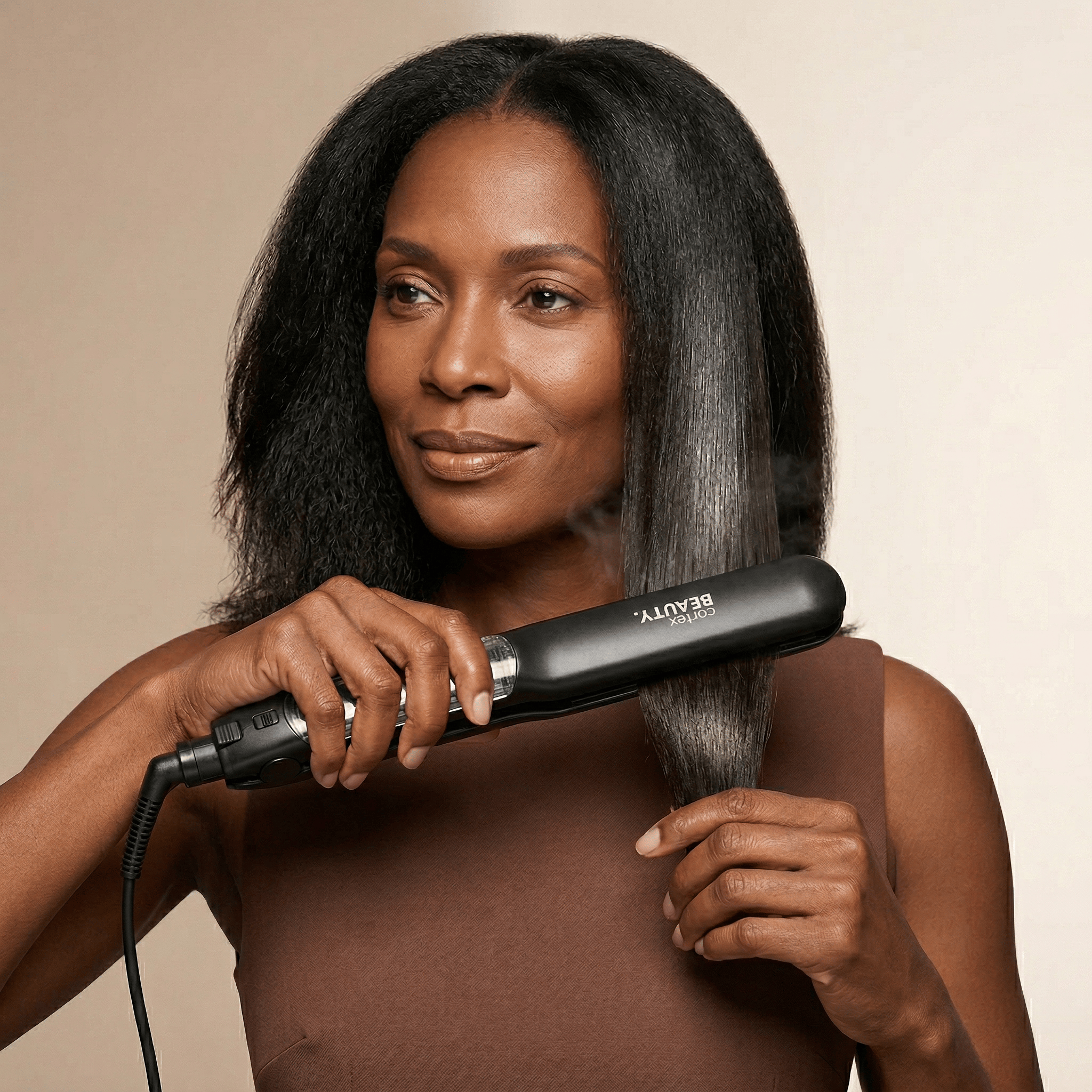 Cortex Beauty PROSteamer Professional Steam Flat Iron