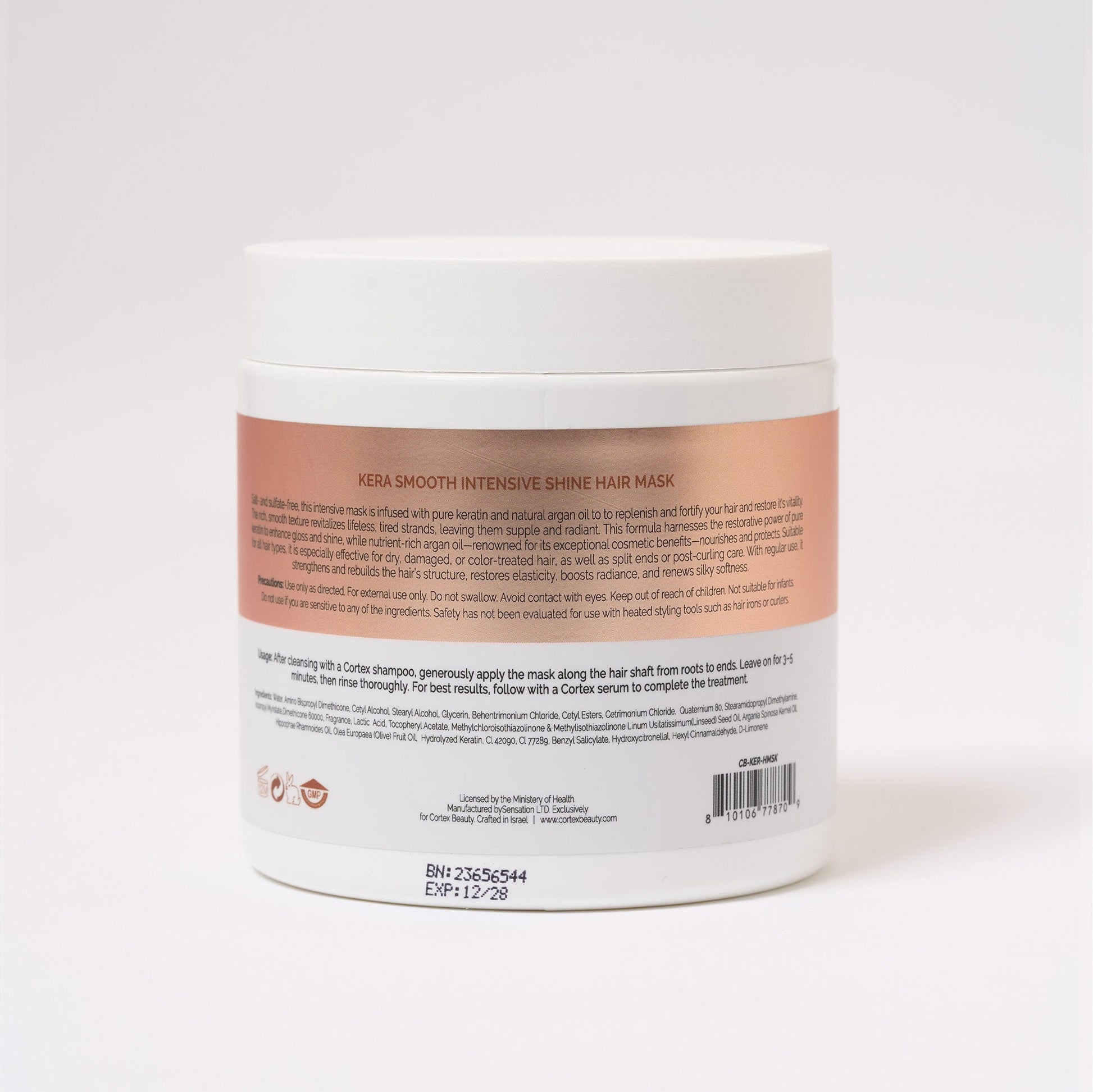 Cortex Beauty PURE KERATINE INTENSIVE HAIR MASK