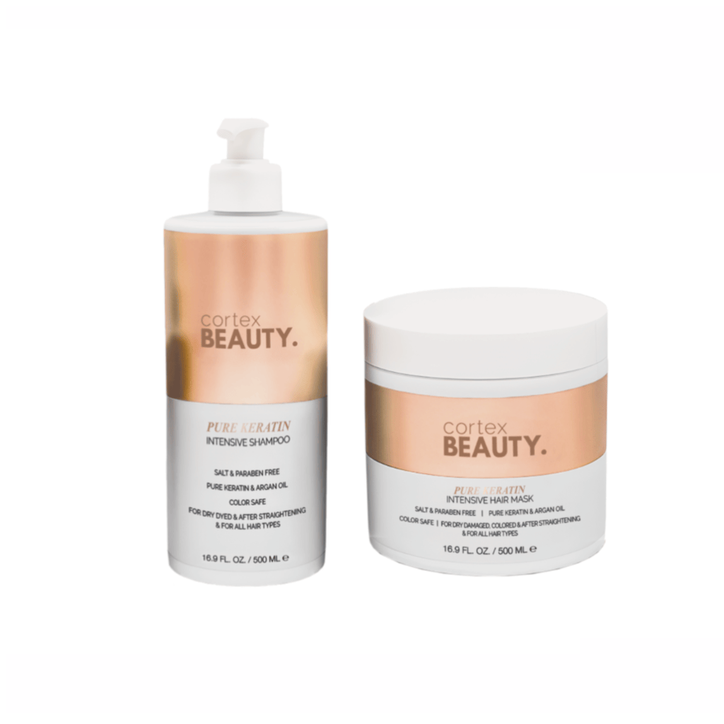 Cortex Beauty PURE KERATINE INTENSIVE SET- SHAMPOO + MASK