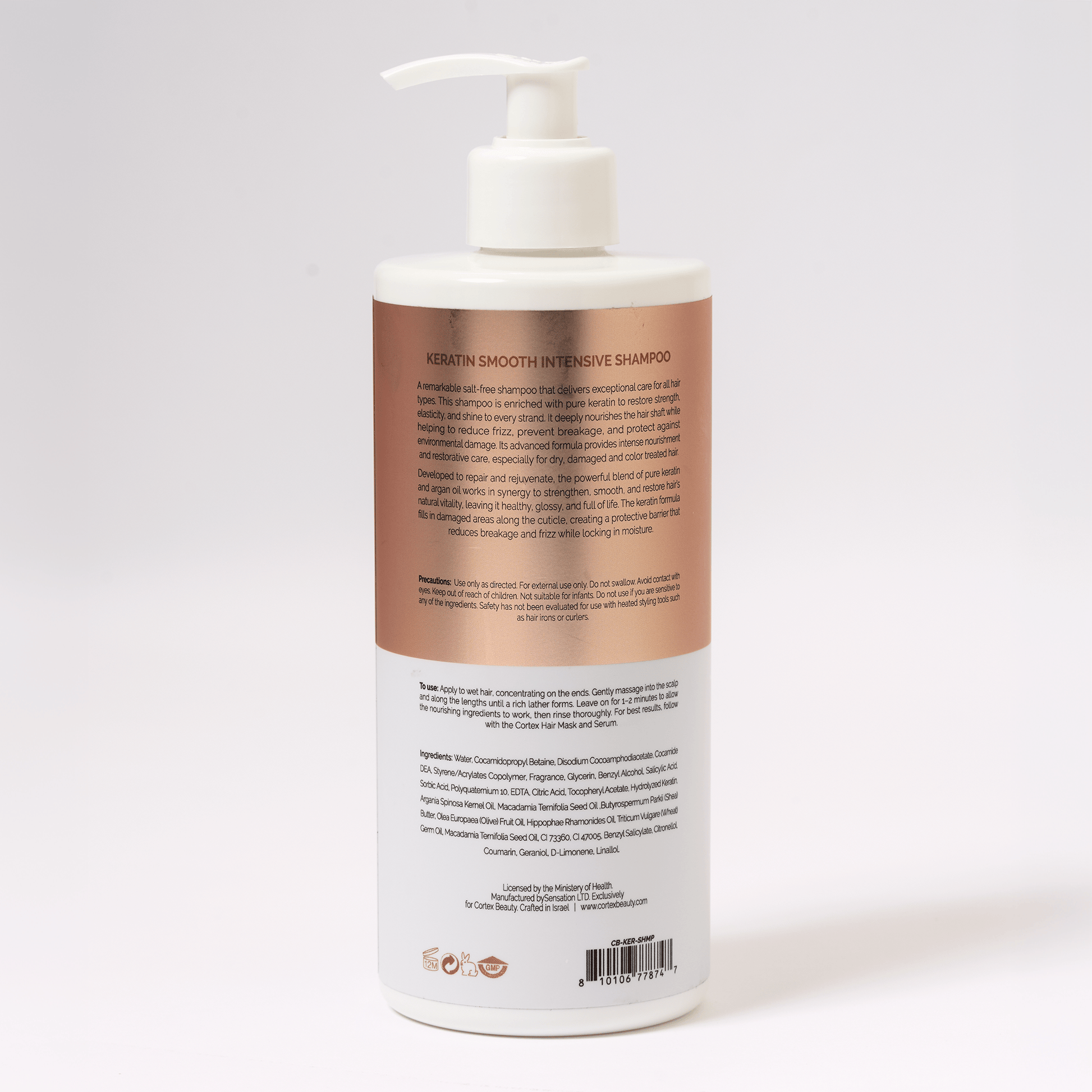 Cortex Beauty Pure Keratine Intensive Shampoo