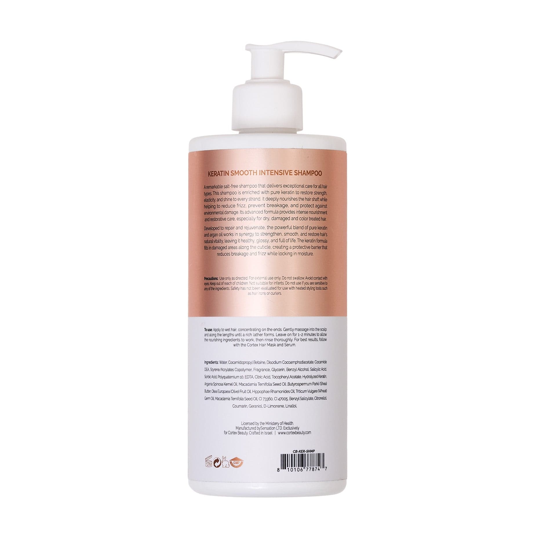 Cortex Beauty Pure Keratine Intensive Shampoo