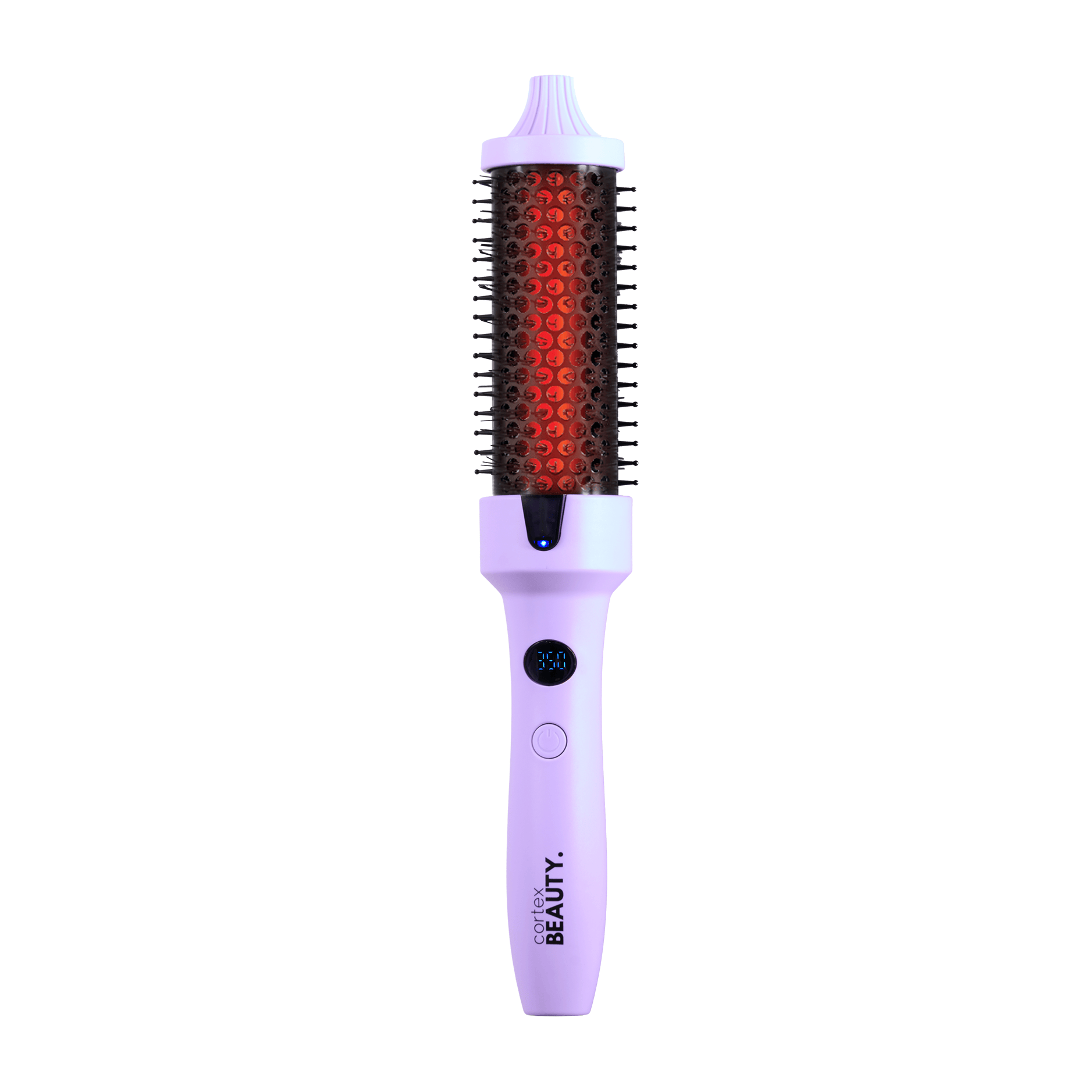 Cortex Beauty Purple 1.5" Digital Infrared & Ionic Thermal Styling Brush