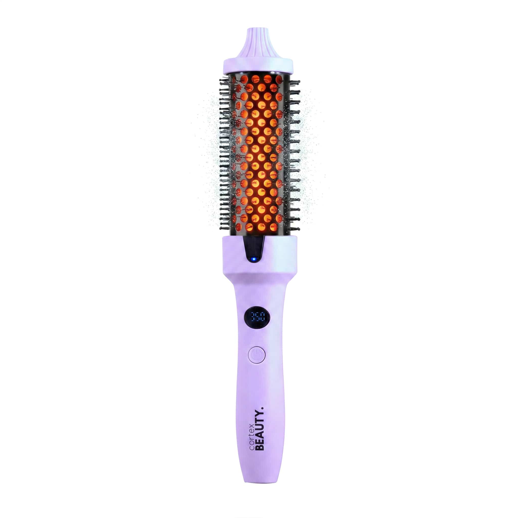 Cortex Beauty Purple 1.5" Digital Infrared & Ionic Thermal Styling Brush