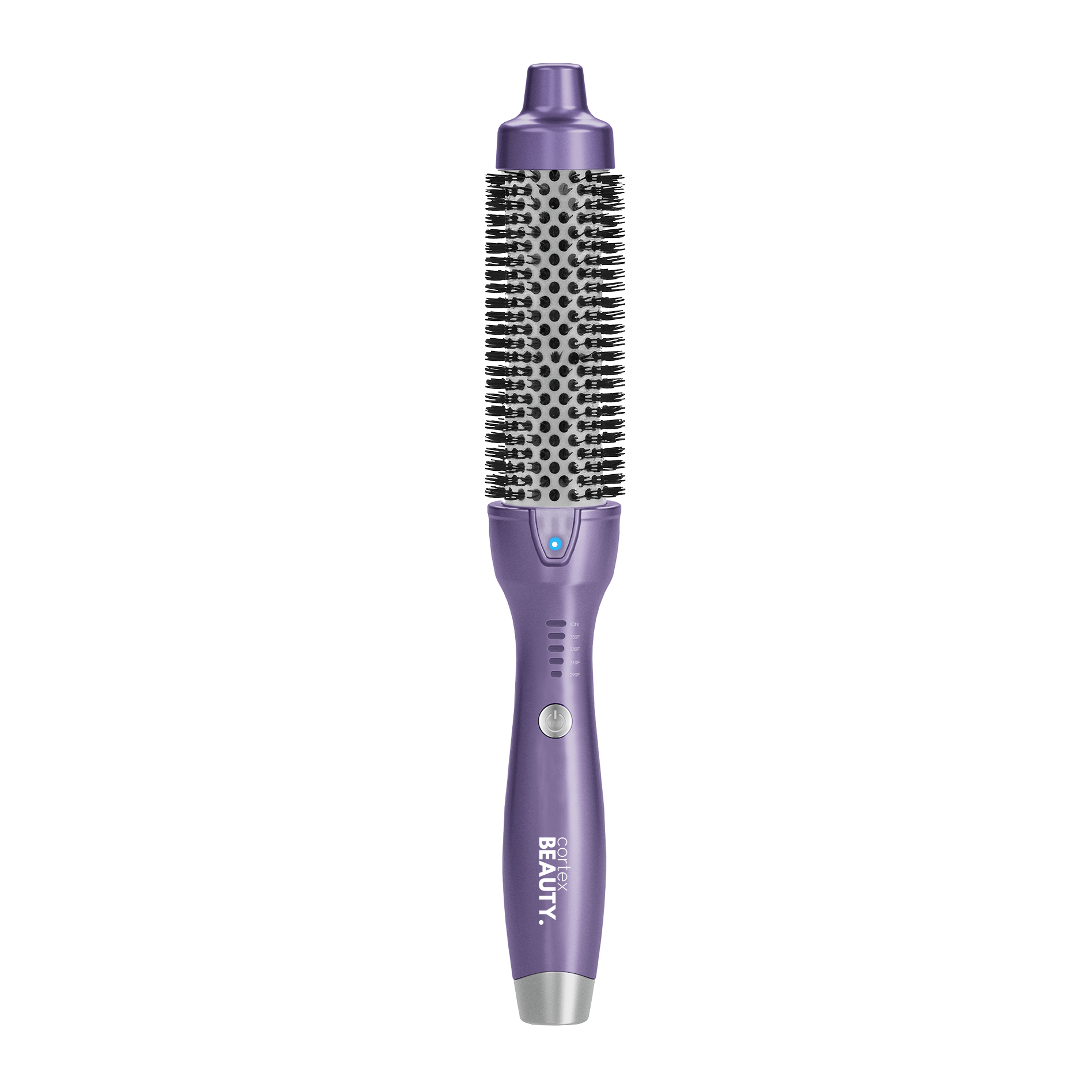 Cortex Beauty Purple 1.5" Ionic Temperature Control Styling Brush