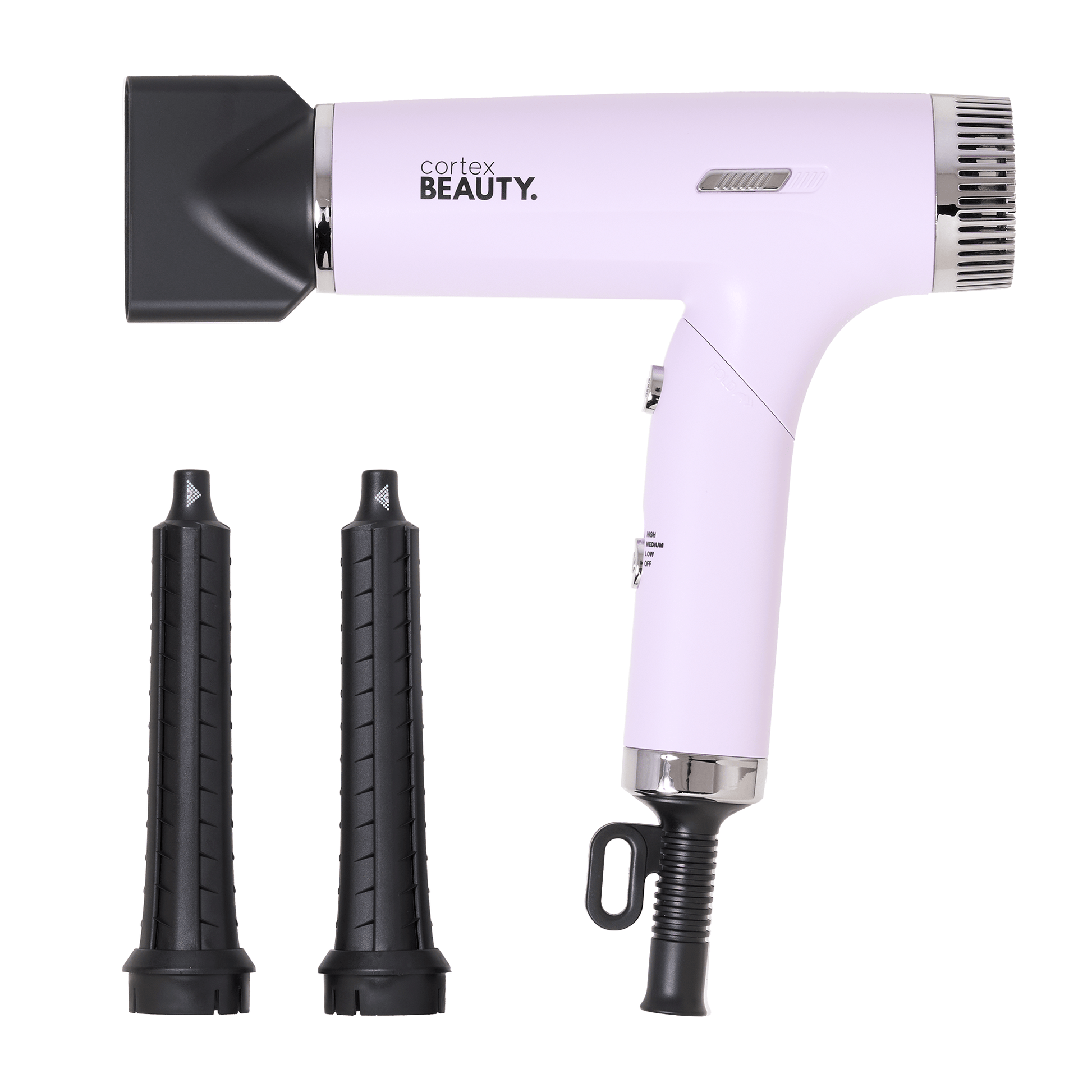 Cortex Beauty Purple Sleek Fold | Foldable Travel Dryer