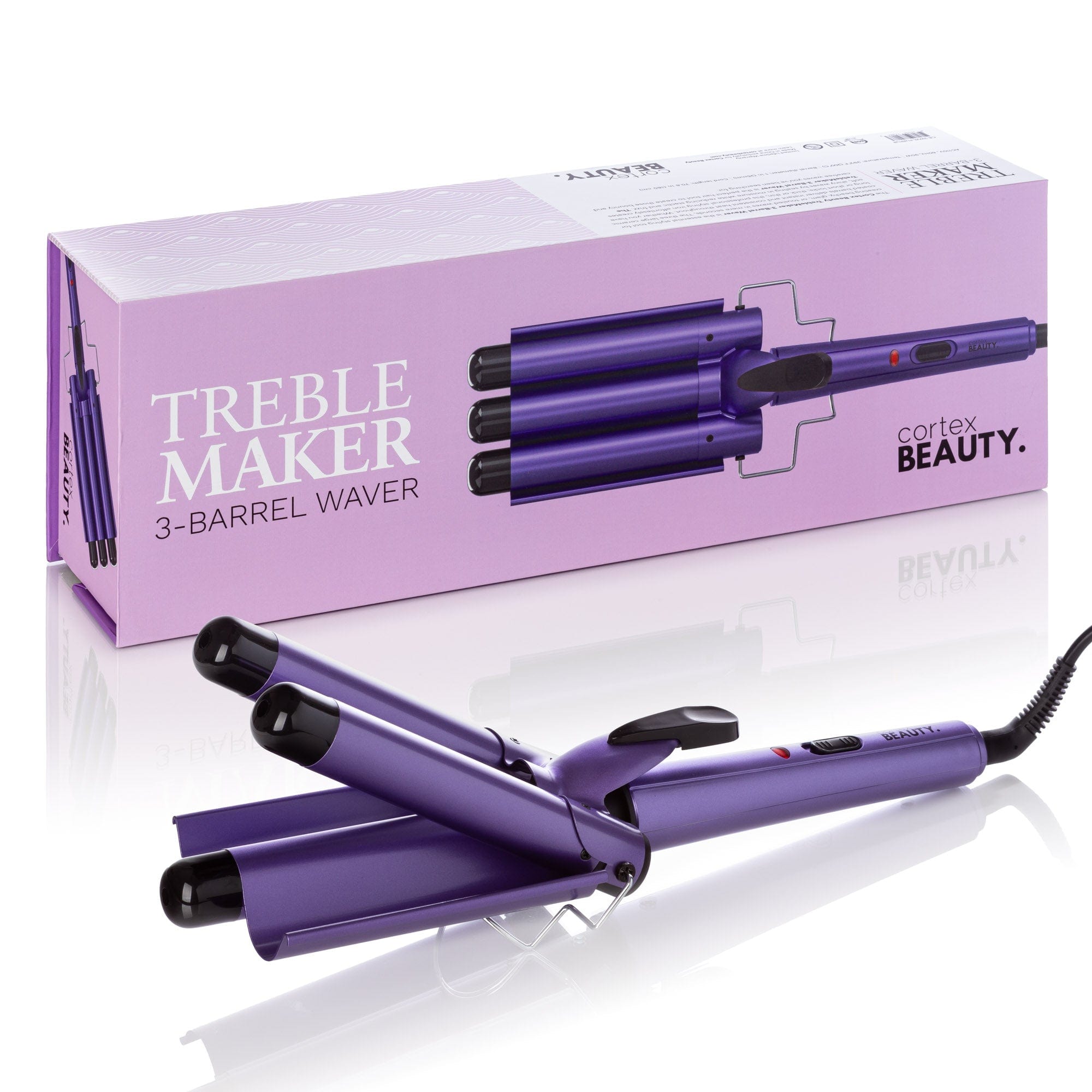 Cortex Beauty Purple TrebleMaker | 3-Barrel Waver
