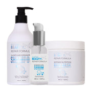 Cortex Beauty REPAIR FORMULA INTENSIVE CARE FORMULA COMPLETE HAIR KIT (SHAMPOO+HAIR MASK+HAIR SERUM)