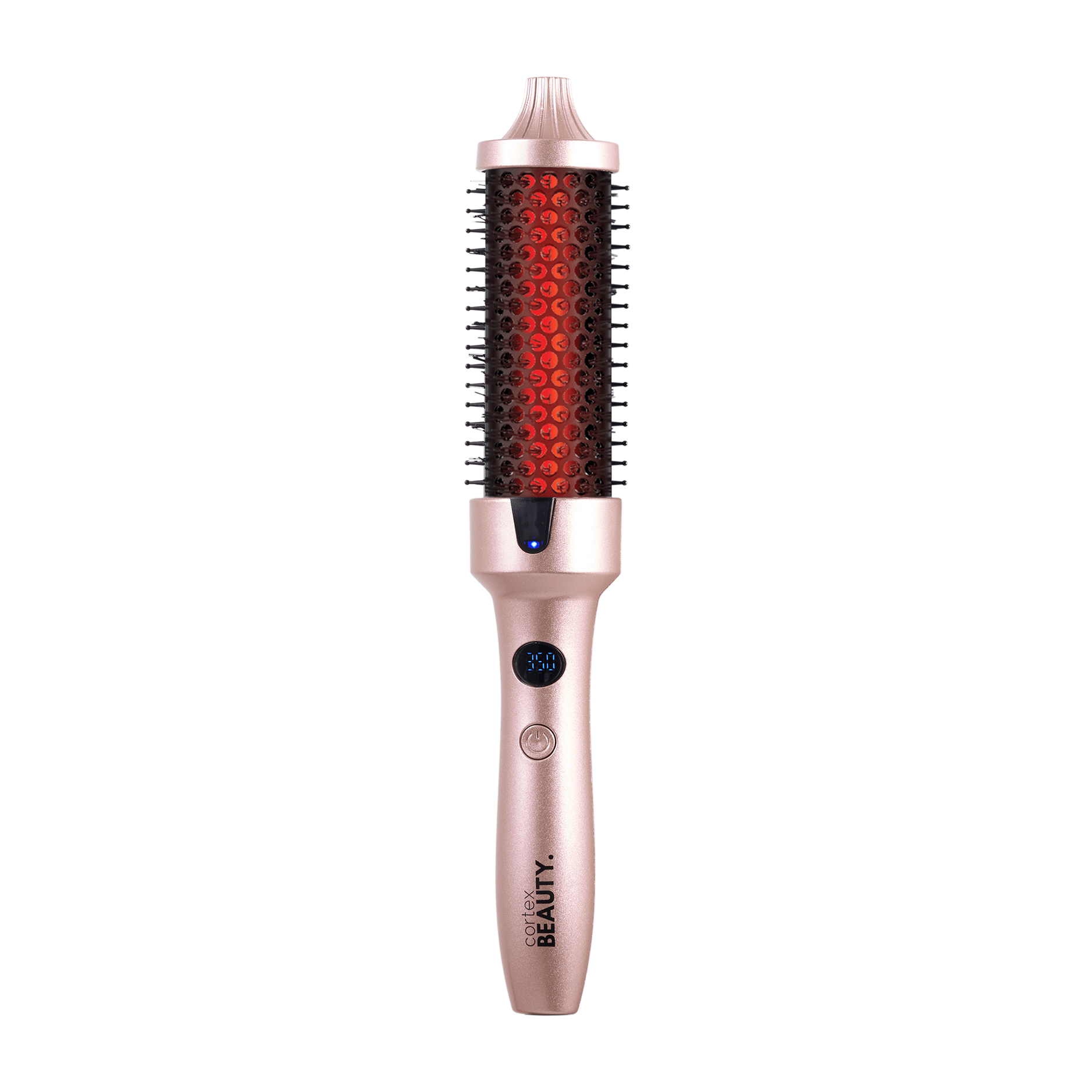 Cortex Beauty Rose gold 1.5" Digital Infrared & Ionic Thermal Styling Brush