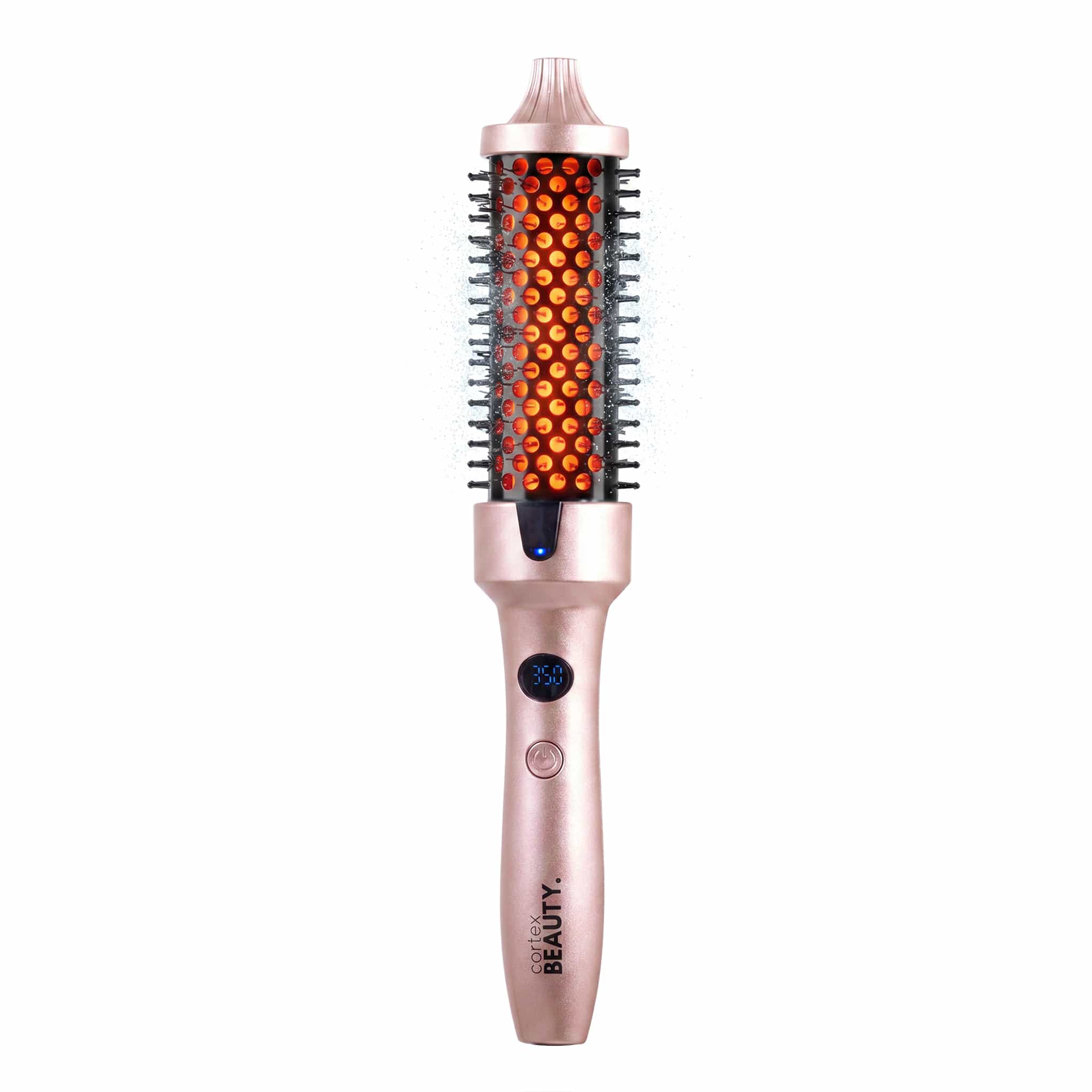Cortex Beauty Rose gold 1.5" Digital Infrared & Ionic Thermal Styling Brush