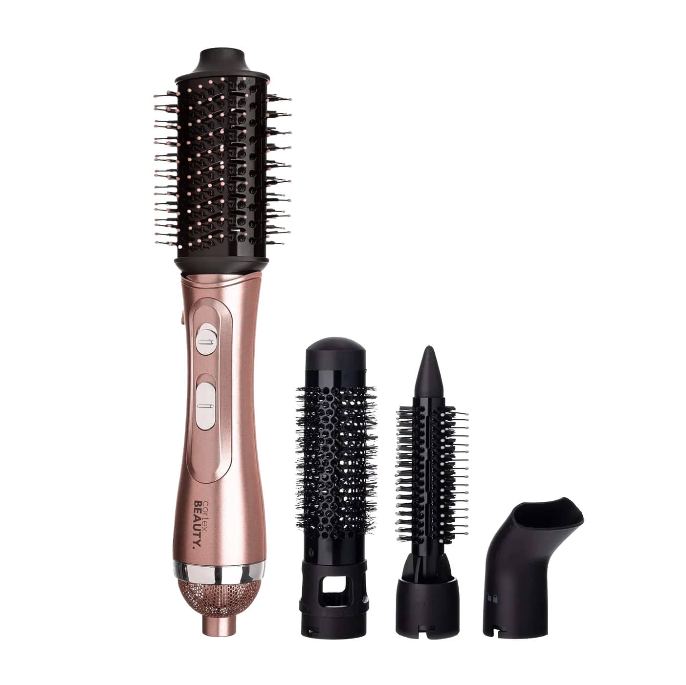 Cortex Beauty Rose gold Air Styler | 4-In-1 Hot Air Styler Brush