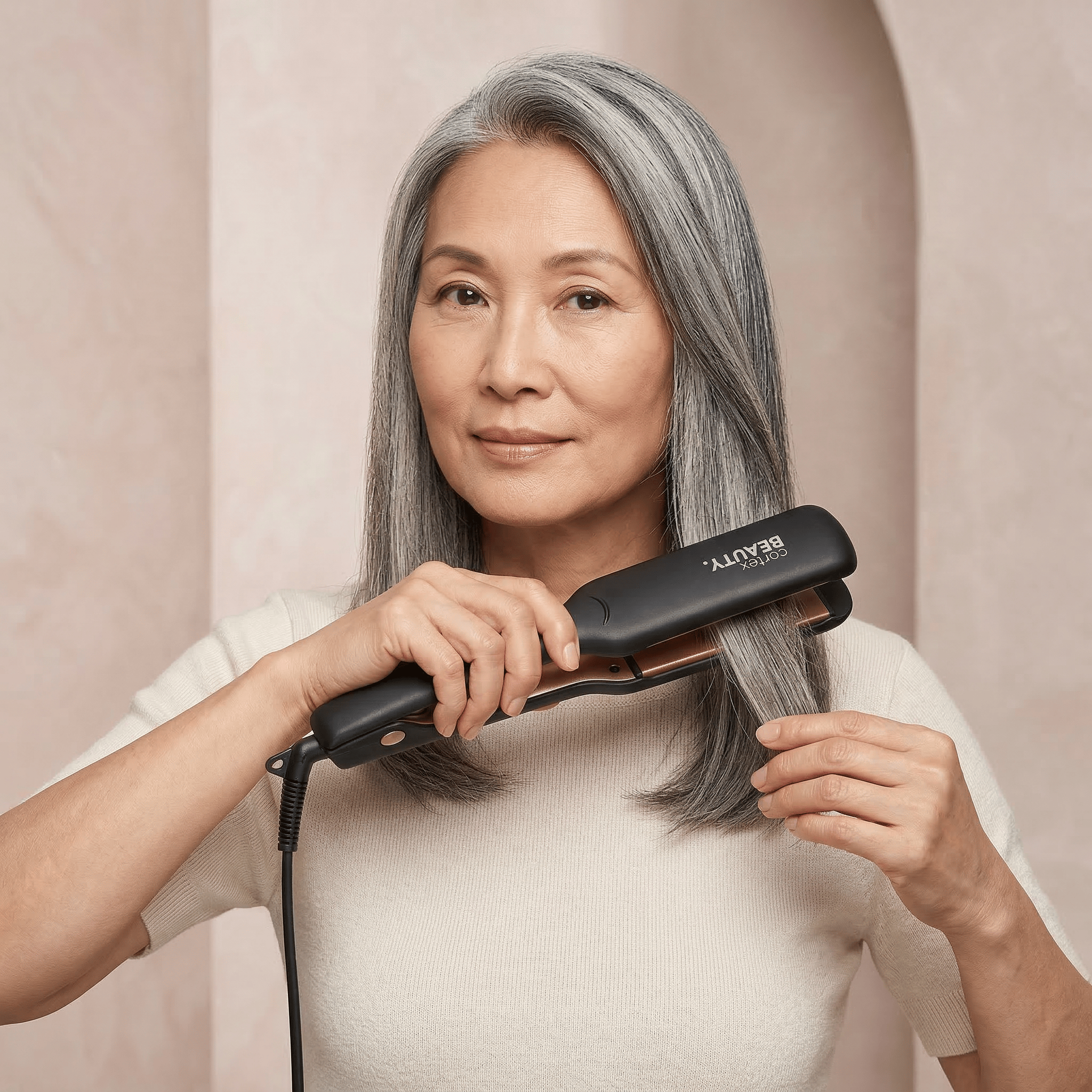 Cortex Beauty Sleek & Shine | Professional 1.75” Wide Plate Flat Iron