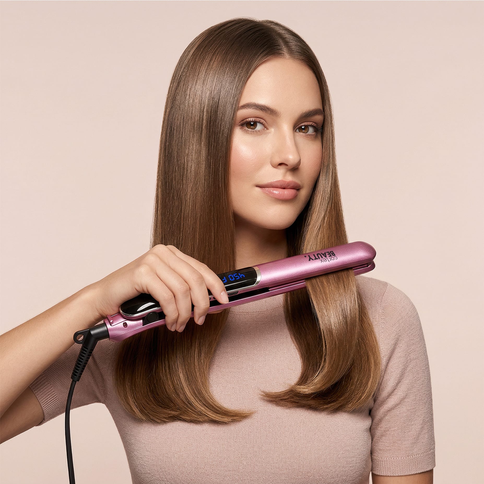 Cortex Beauty STR8UP 1" DIGITAL FLAT IRON