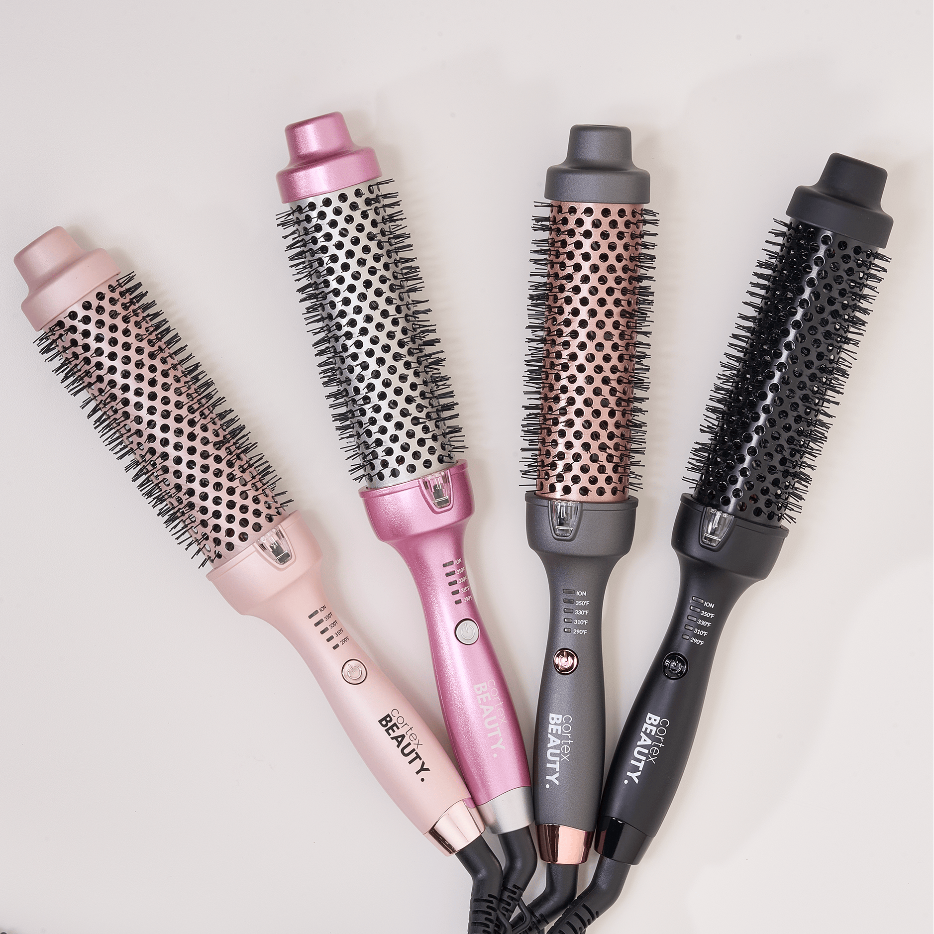 Cortex Beauty Temp Control Extra-Long 1.5” Ionic Styling Brush