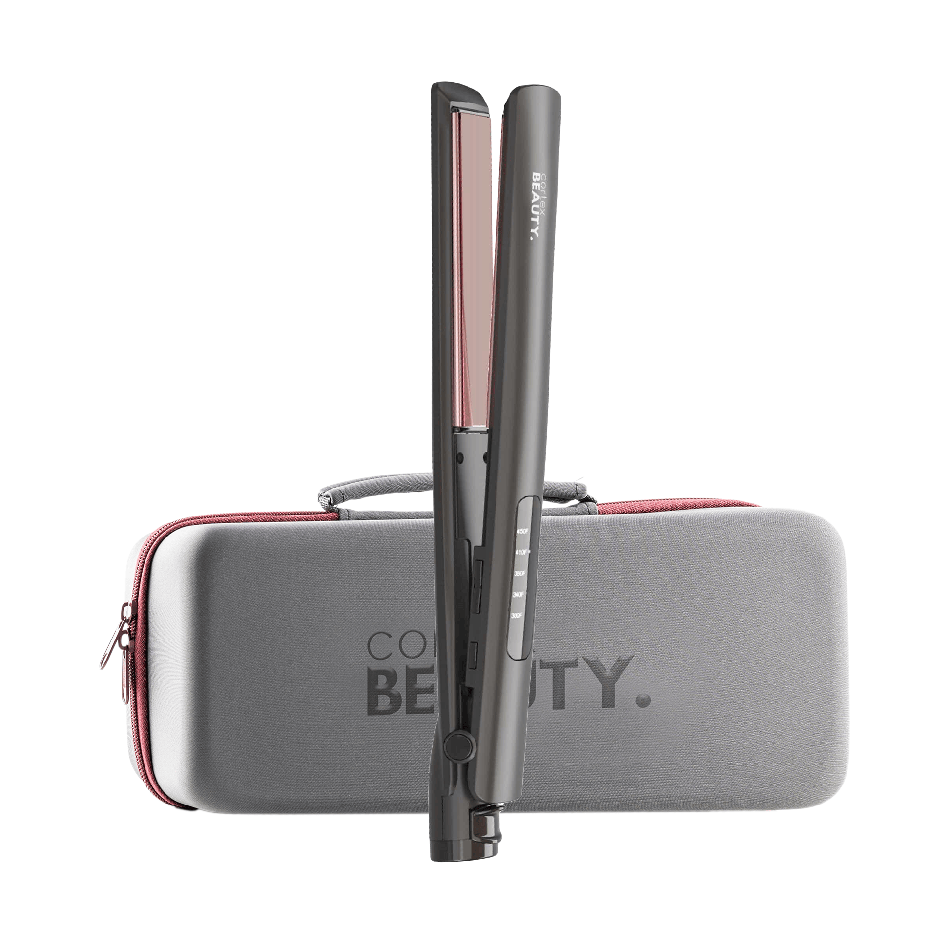 Cortex Beauty UltraSlim | 1” Digital Flat Iron + Travel Case