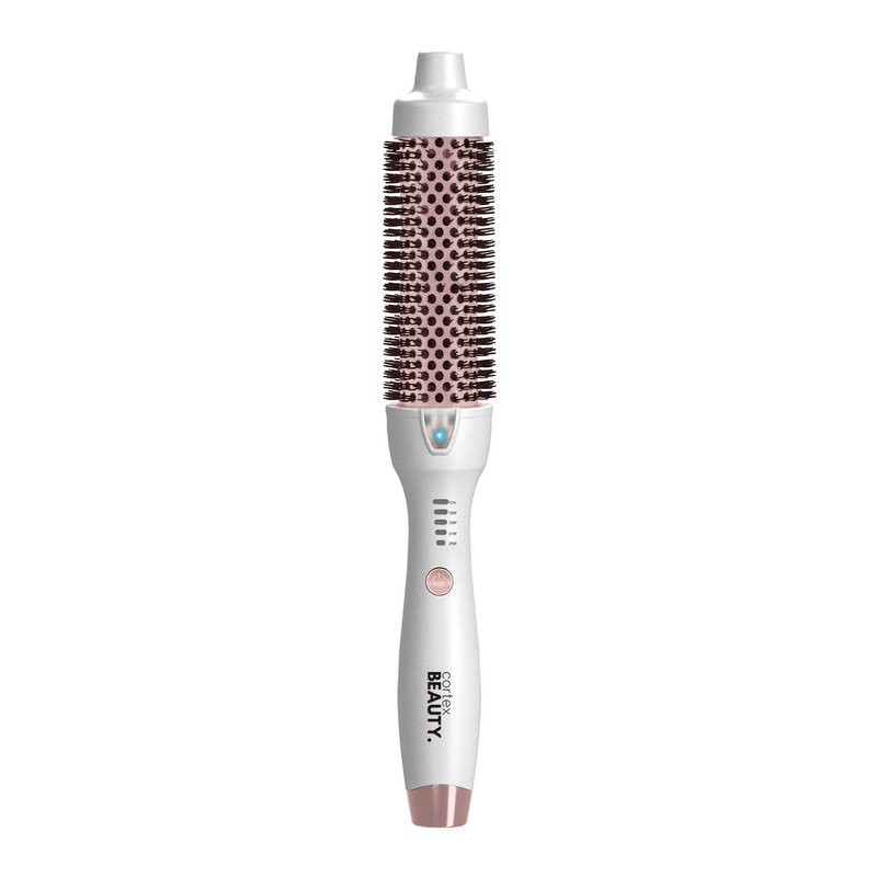 Cortex Beauty White 1.5" Ionic Temperature Control Styling Brush