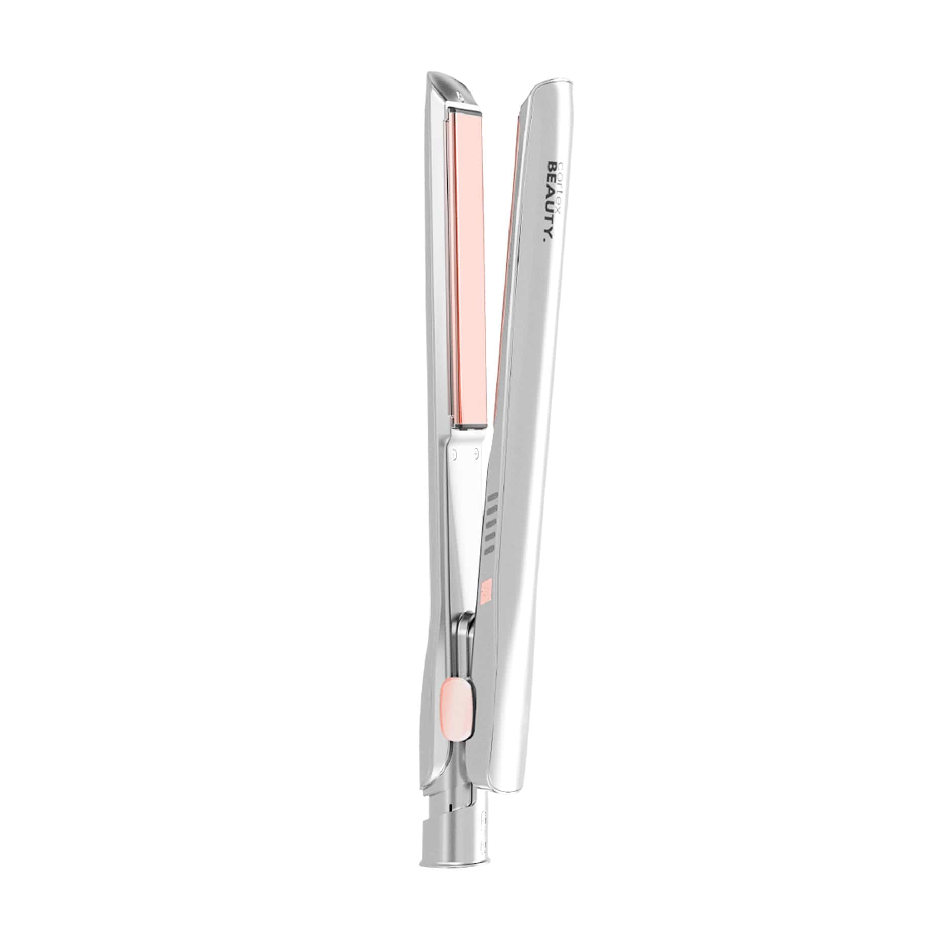 Cortex Beauty White Rosegold Pro Slim | 1” Temperature Control Flat Iron