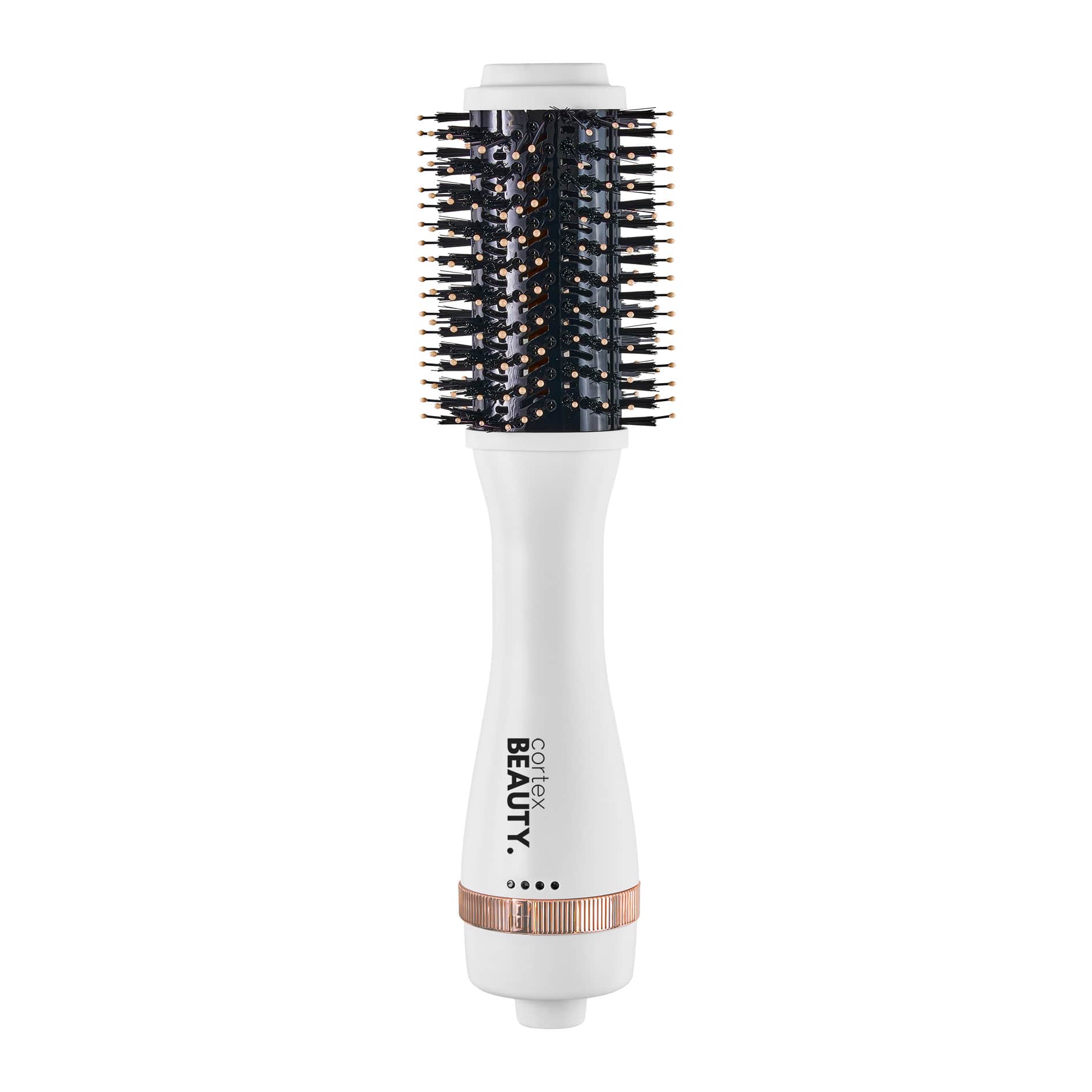 Cortex Beauty White Rosegold Volumizing Blowout Brush | 2" Professional Hot Brush