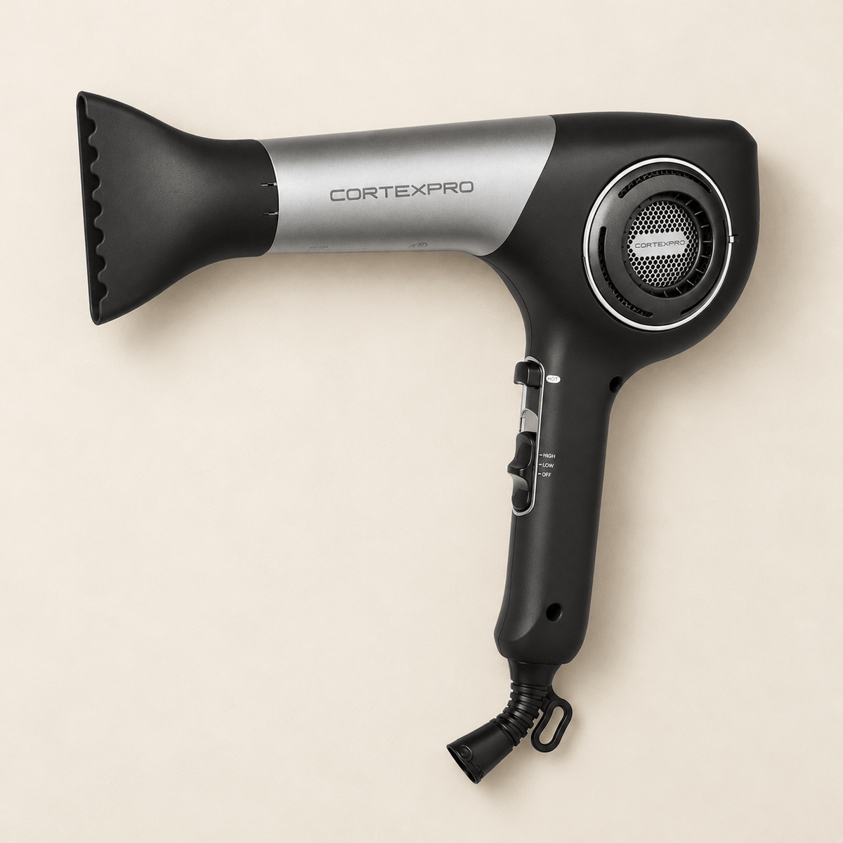 Cortex Professional The ProDryer | Anti-Frizz Hair Dryer with Travel Case