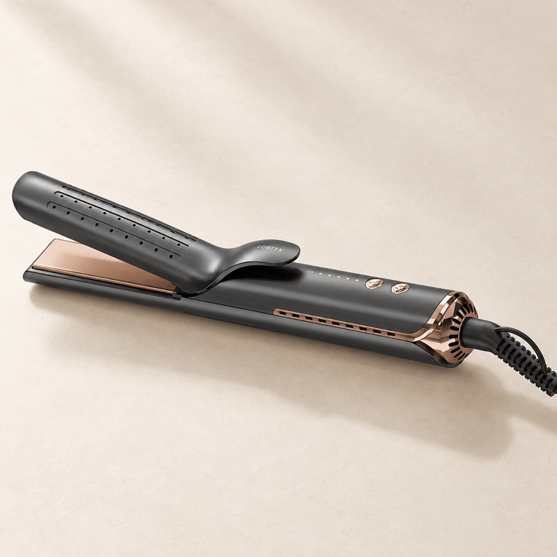 Cortex Beauty AirGlider | 2-in-1 Cool Air Flat Iron & Curler