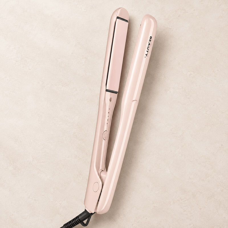 Cortex Beauty Pink Valentine Sleek & Slim | 1.25" Professional Slim-Plate Flat Iron | Temperature Control
