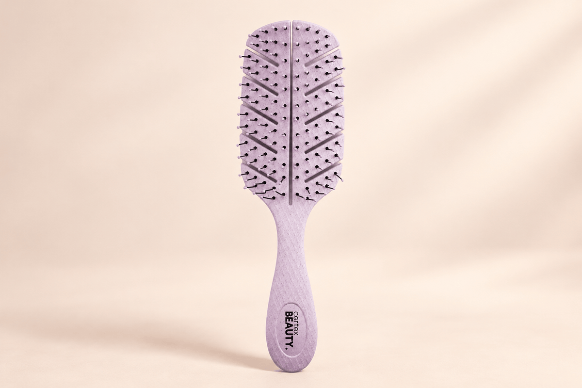 Eco-Friendly Detangling Brush | Scalp Massage, Light Purple, product view