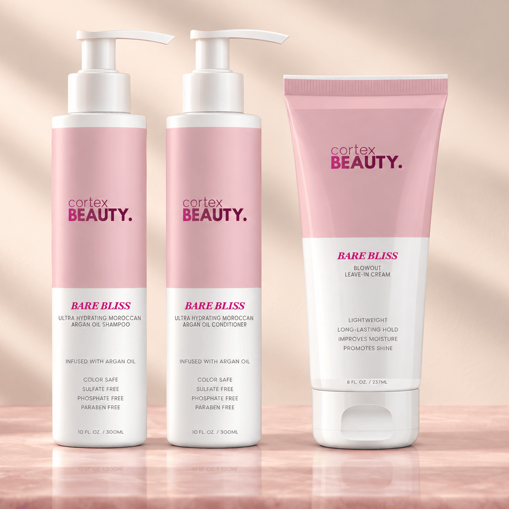 Blowout Perfect | Shampoo, Conditioner & Blowout Leave-In Cream Set — care and storage