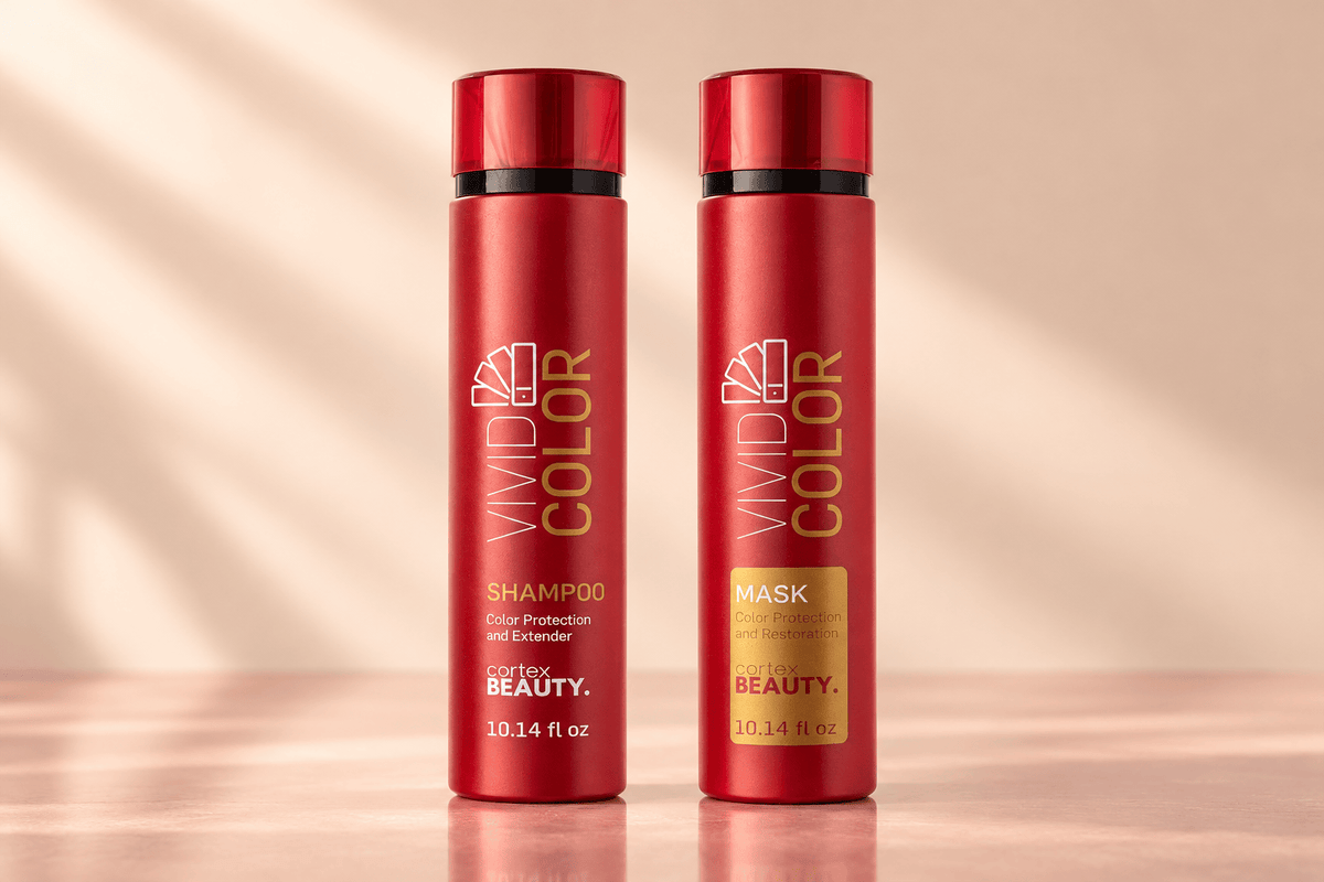 Vivid Color | Color Protection Shampoo &amp; Mask Bundle | 10.14 oz, care and storage